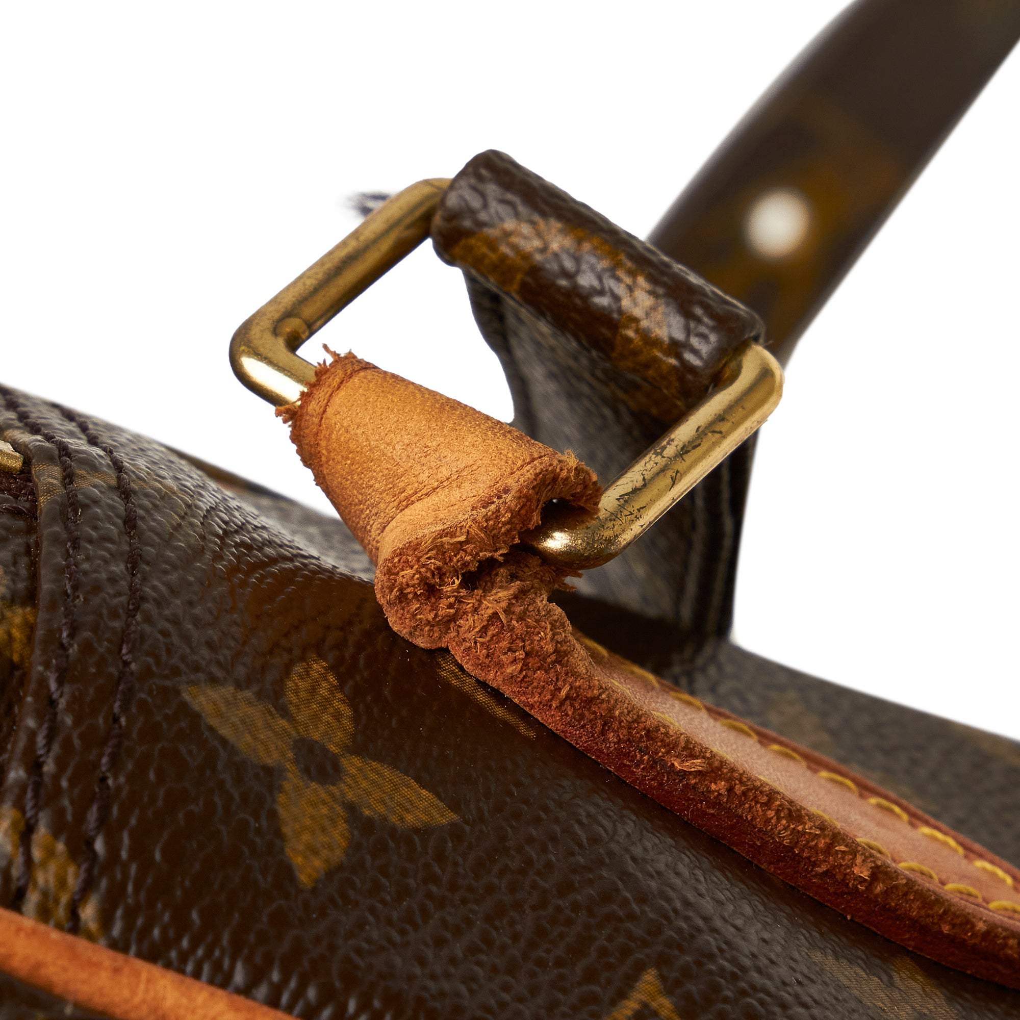 Louis Vuitton - Authenticated Nile Handbag - Cloth Brown for Women, Good Condition