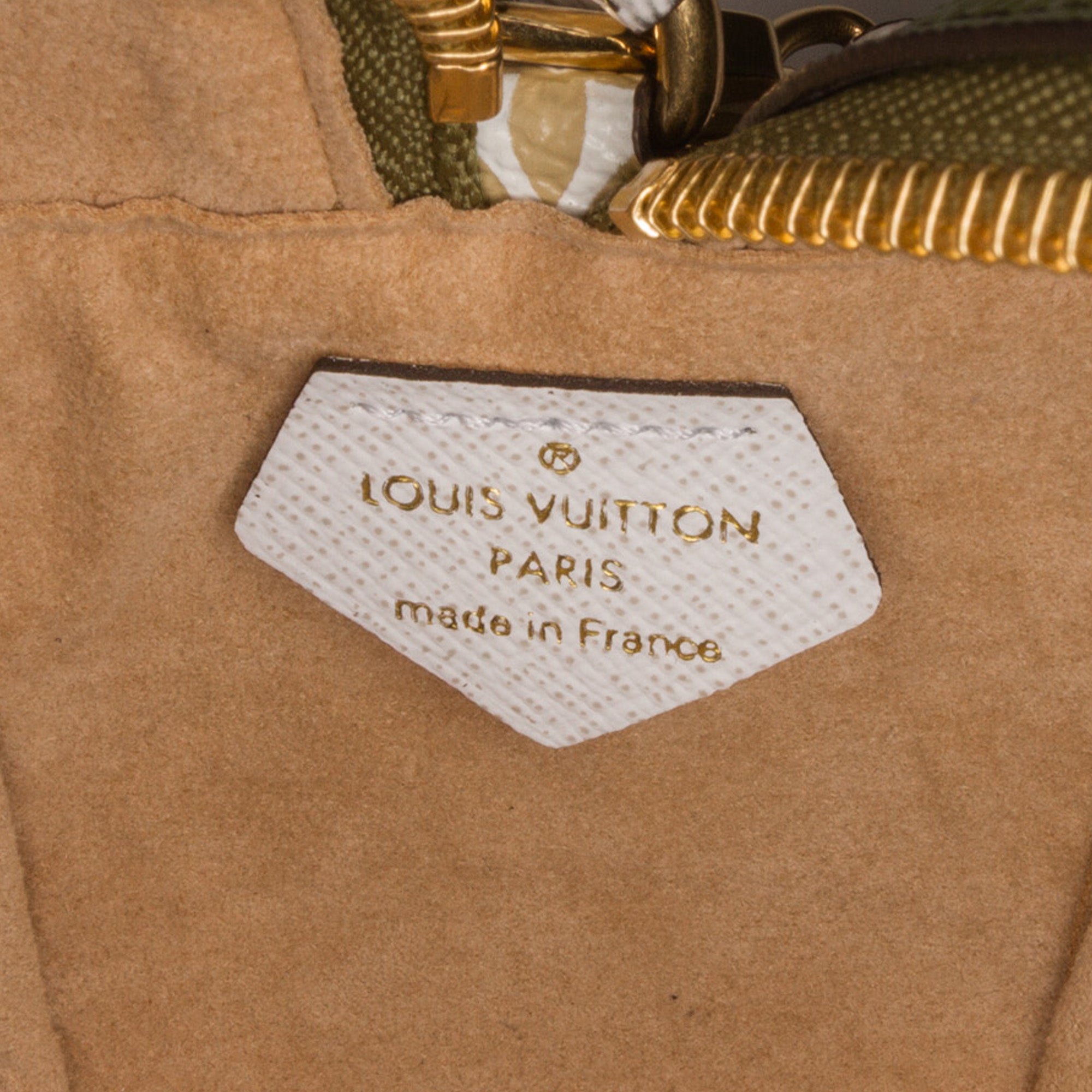 Louis Vuitton Beach Pouch Monogram Giant Teddy Fleece Beige/Brown in  Shearling with Gold-tone - US
