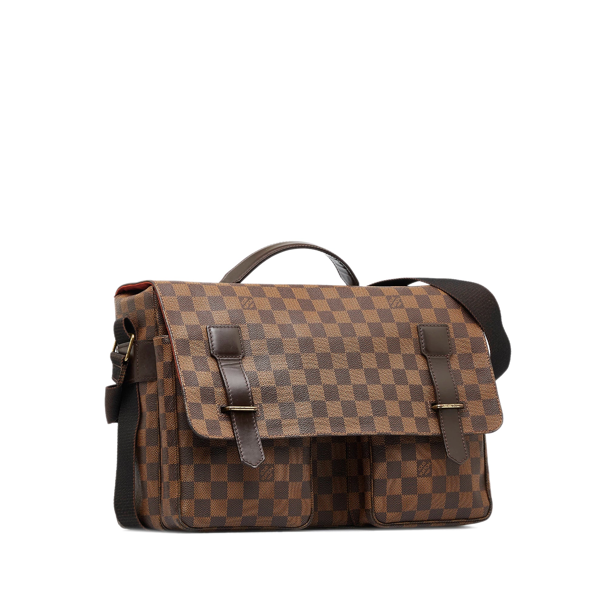 Broadway leather bag Louis Vuitton Brown in Leather - 26573183