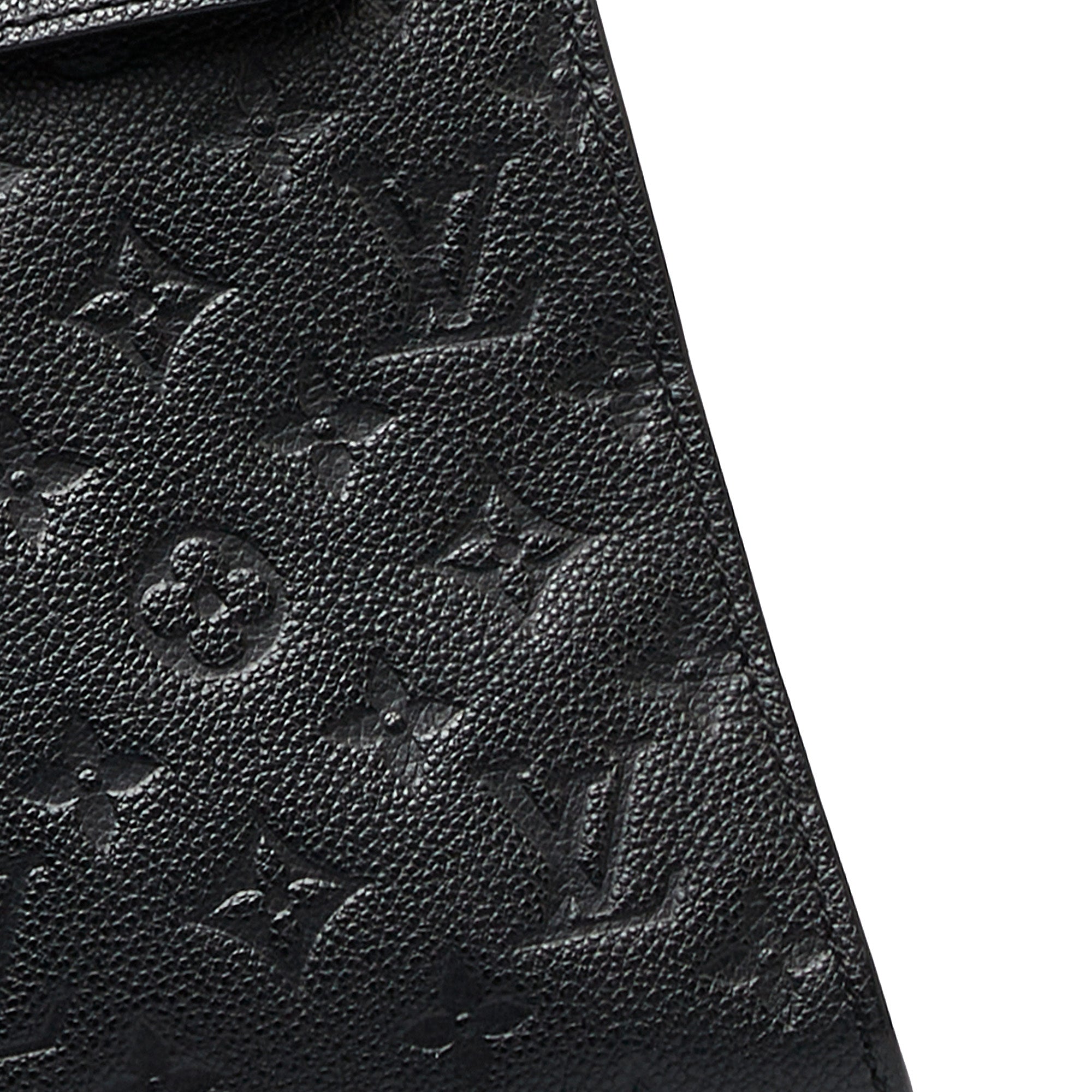 Louis Vuitton Wallet Pont Neuf Monogram Empreinte Black