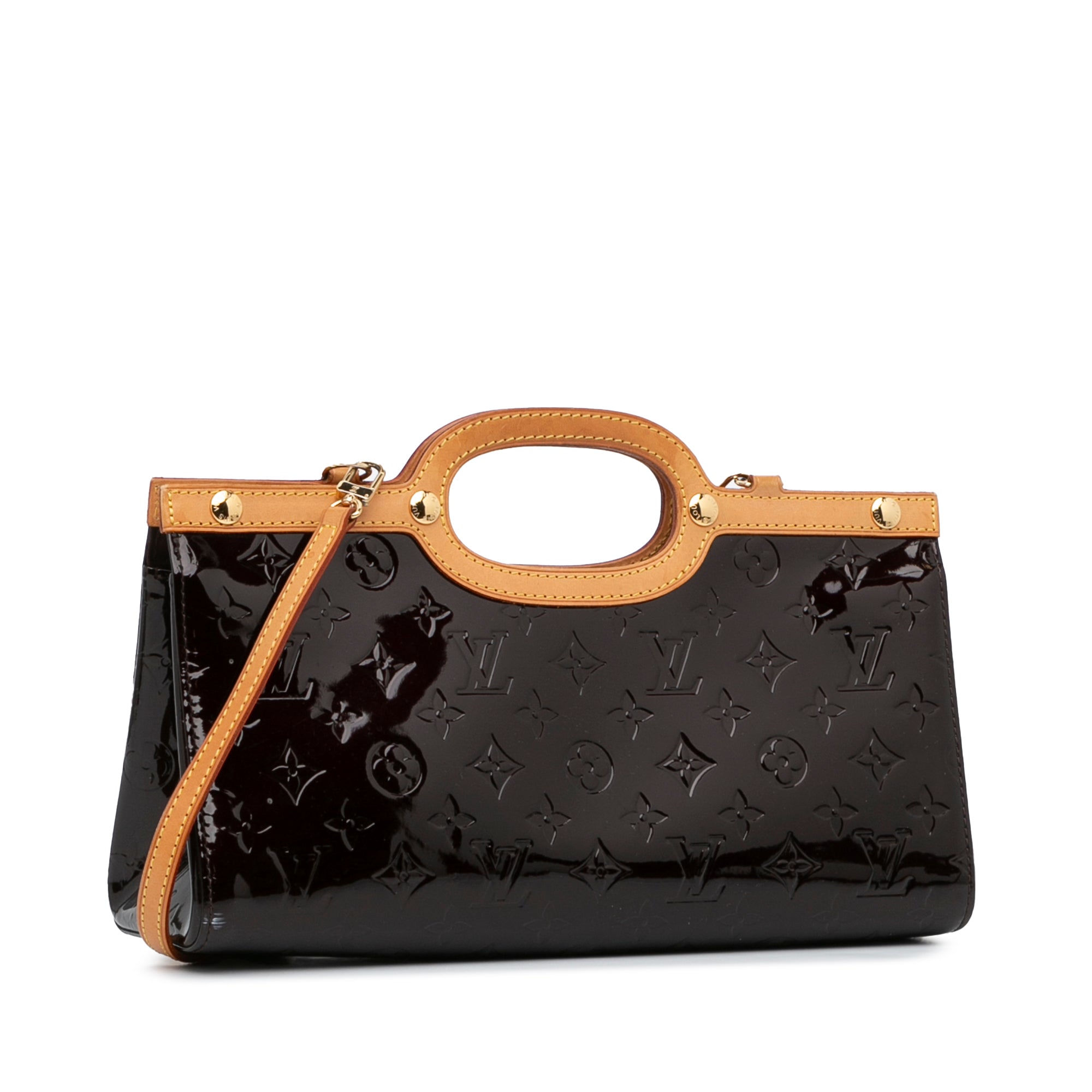 Louis Vuitton Amarante Patent Leather Adjustable Shoulder Bag Strap Louis  Vuitton