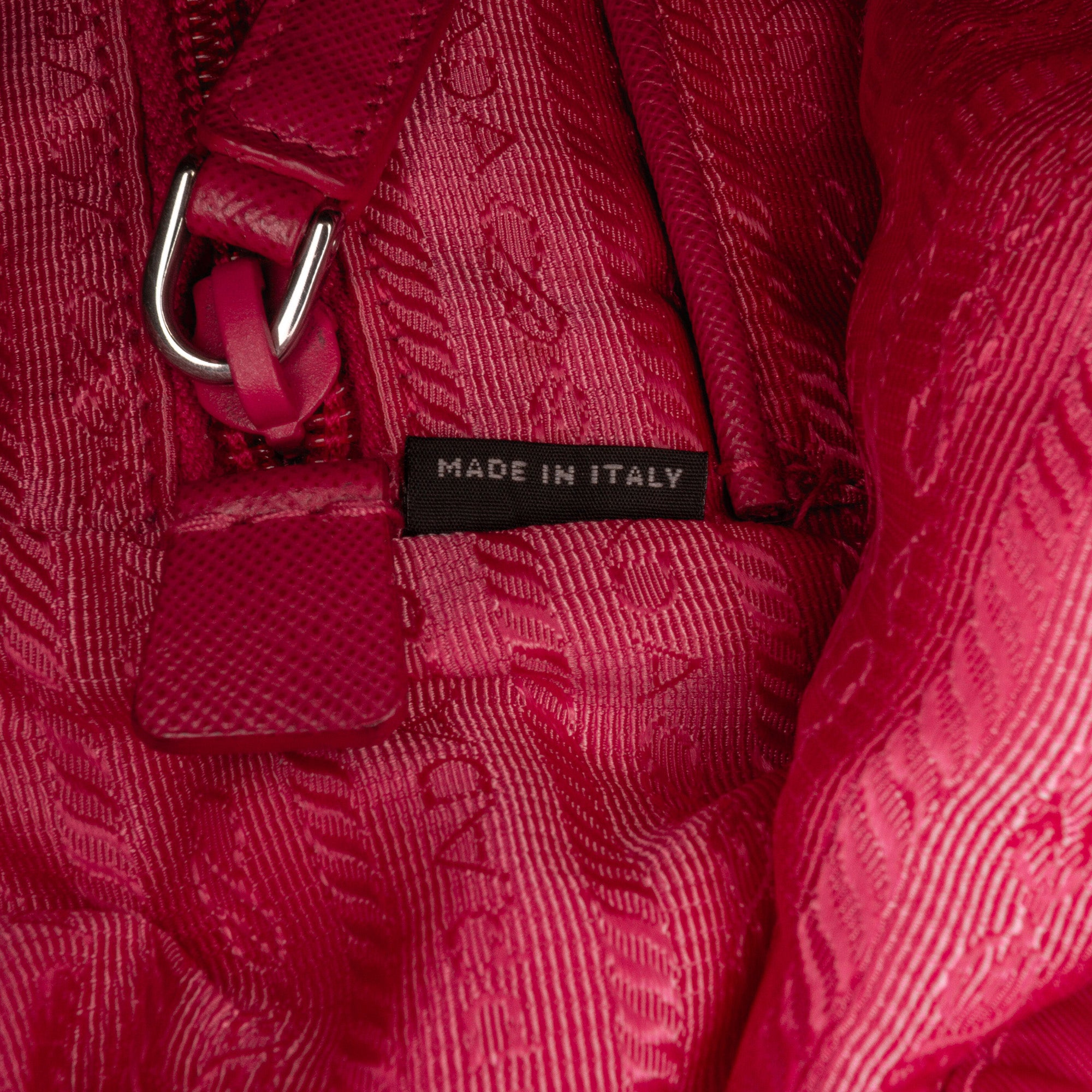 Pink Prada Tessuto Backpack – Designer Revival