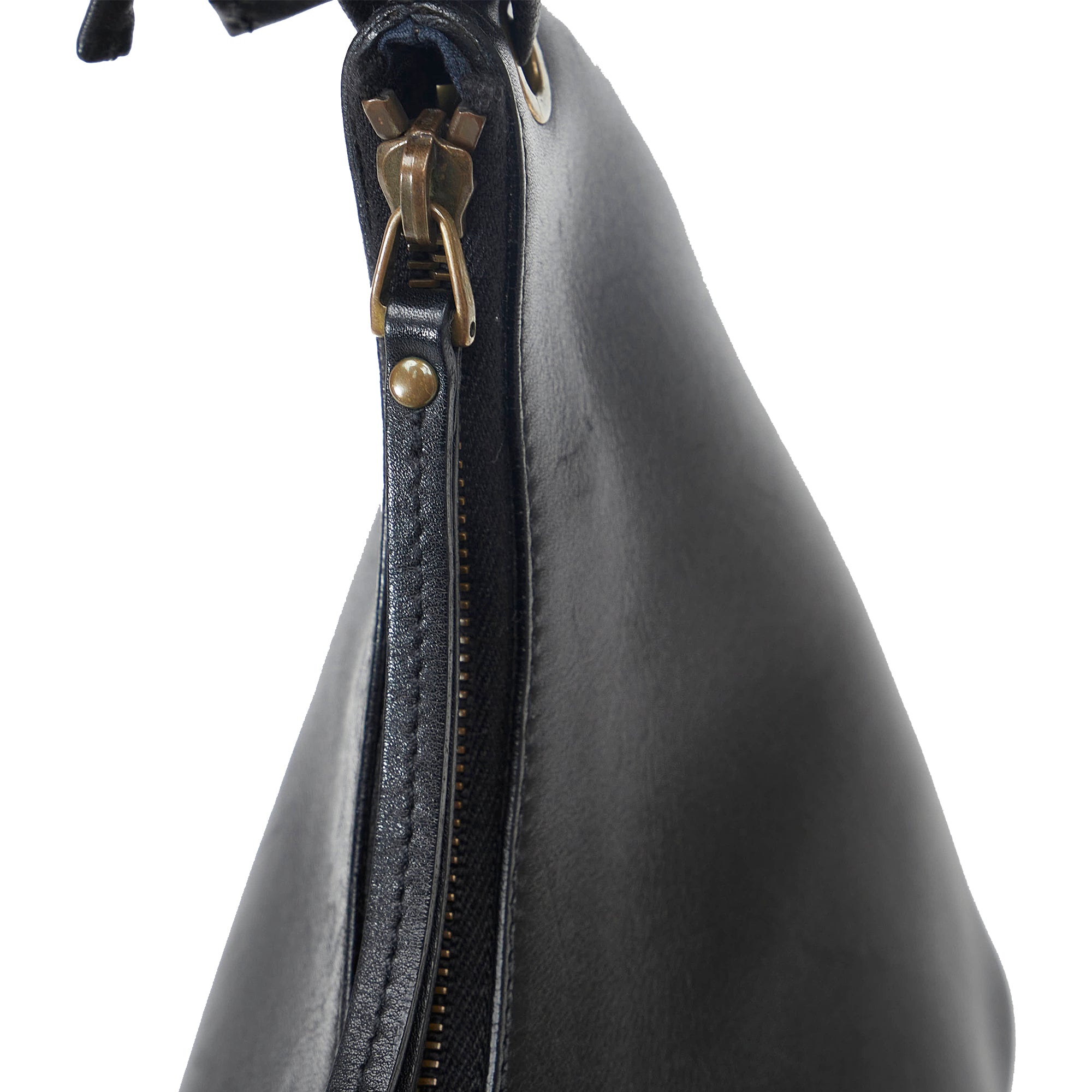 Black Gucci Crescent Half Moon Hobo Bag – Designer Revival