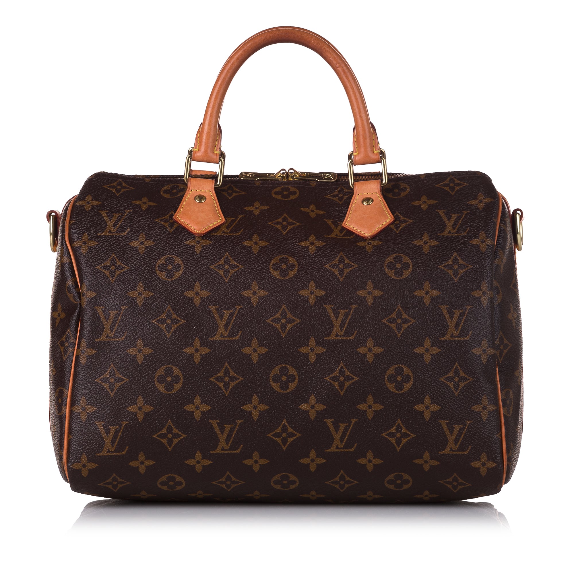 Authentic Louis Vuitton Speedy 30 Bandouliere Monogram Bag Purse With Adj  Strap  eBay