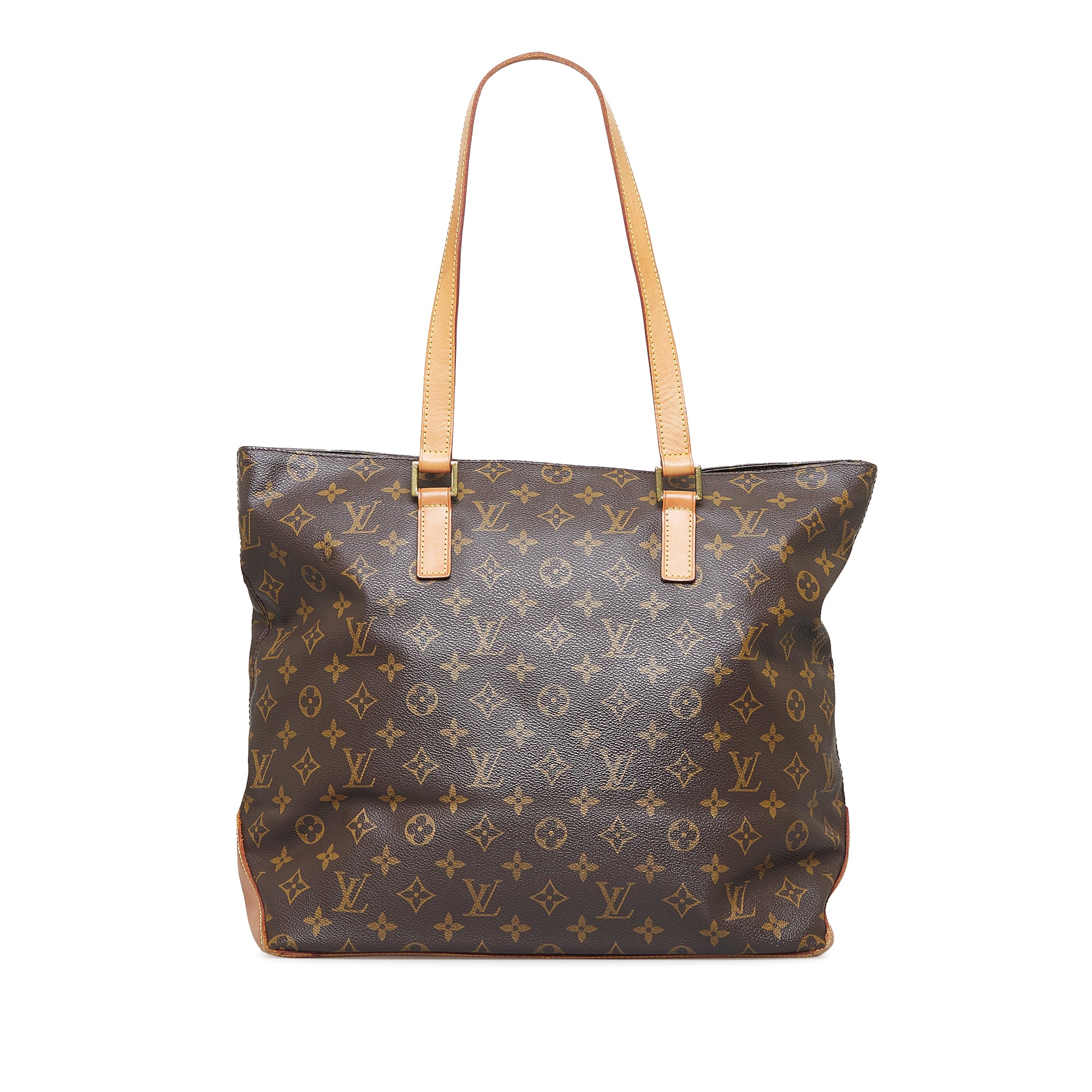 Brown Louis Vuitton Monogram Cabas Mezzo Tote Bag, RvceShops Revival