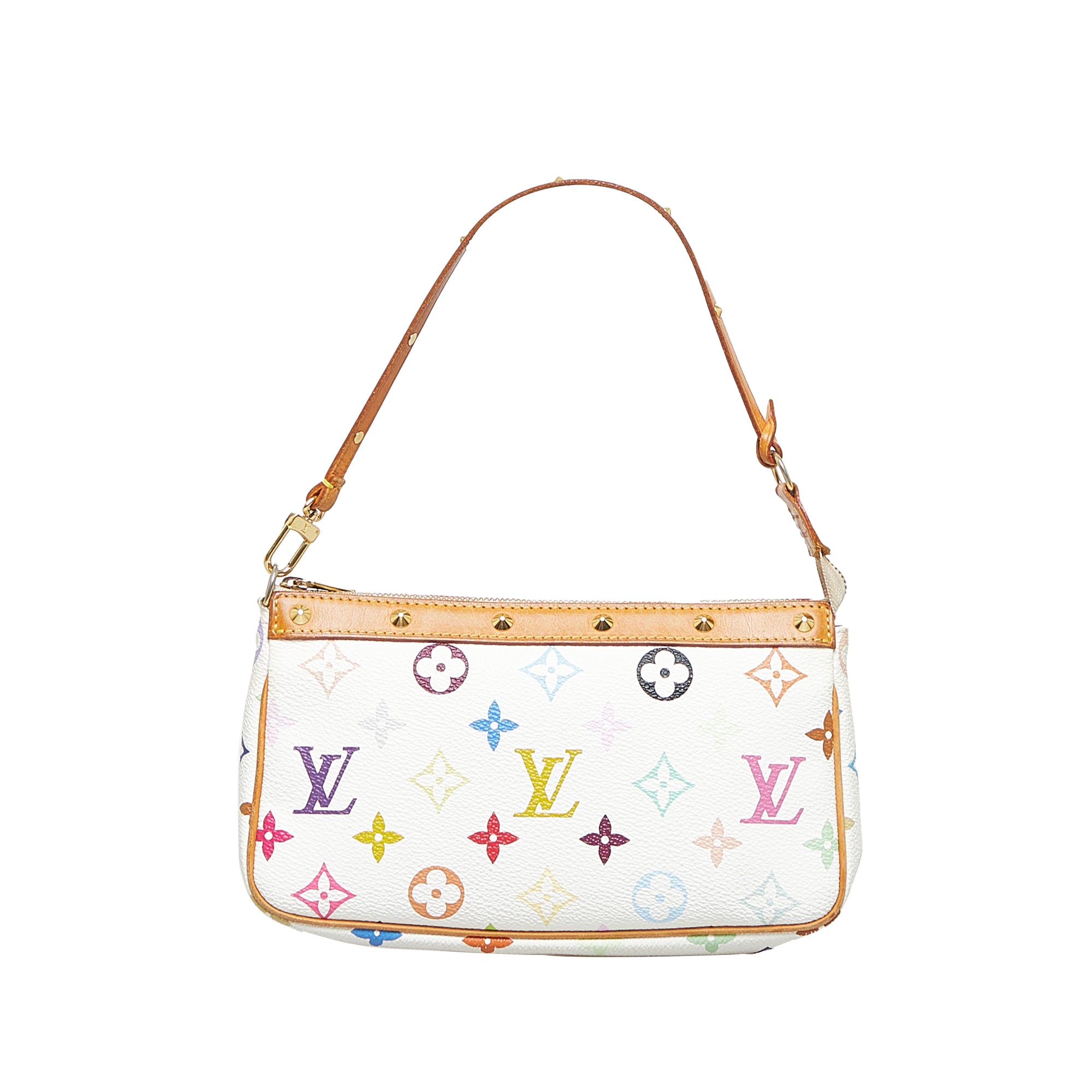 Louis Vuitton | Sologne Multicolored Monogram on White Crossbody Bag