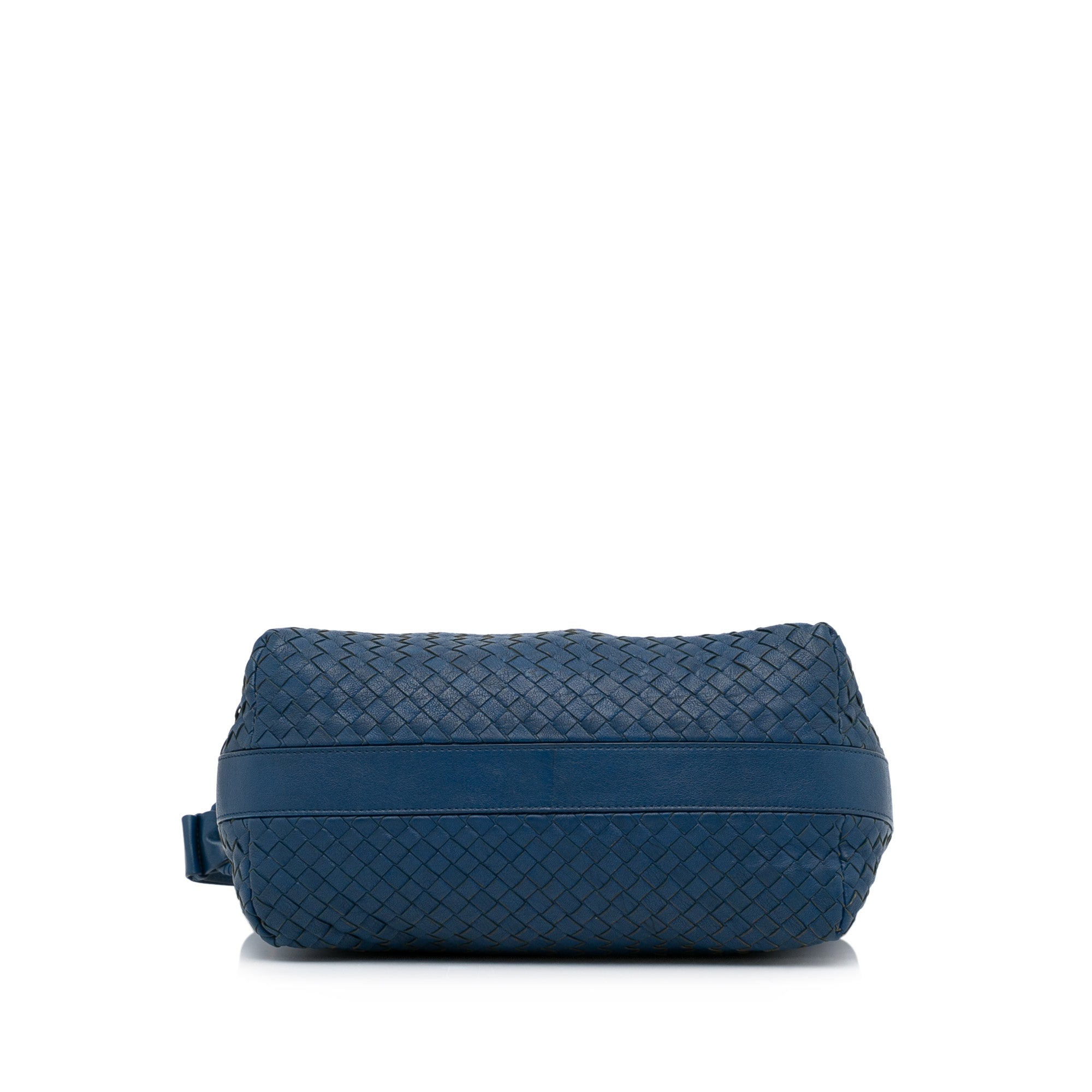 RvceShops Revival  Blue Bottega Veneta Intrecciato Padded