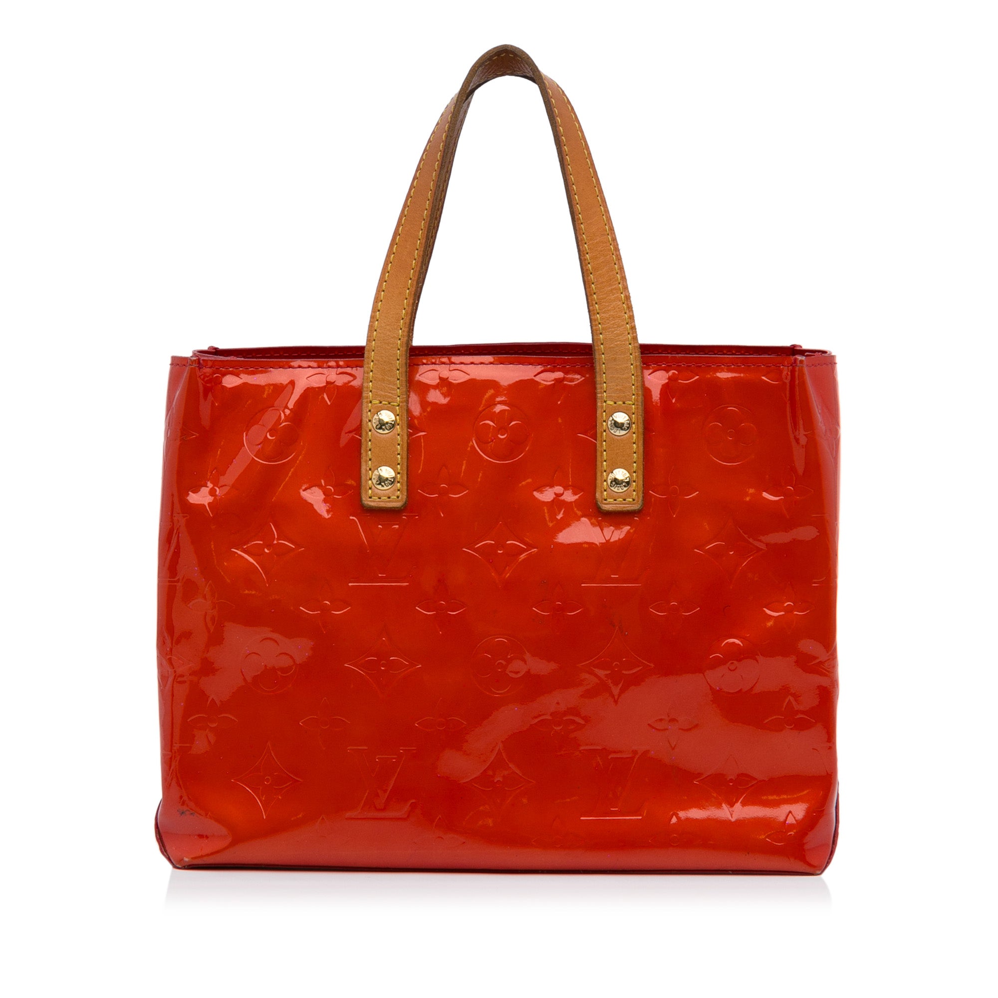 Louis Vuitton Red Monogram Vernis Sherwood PM Handbag Louis