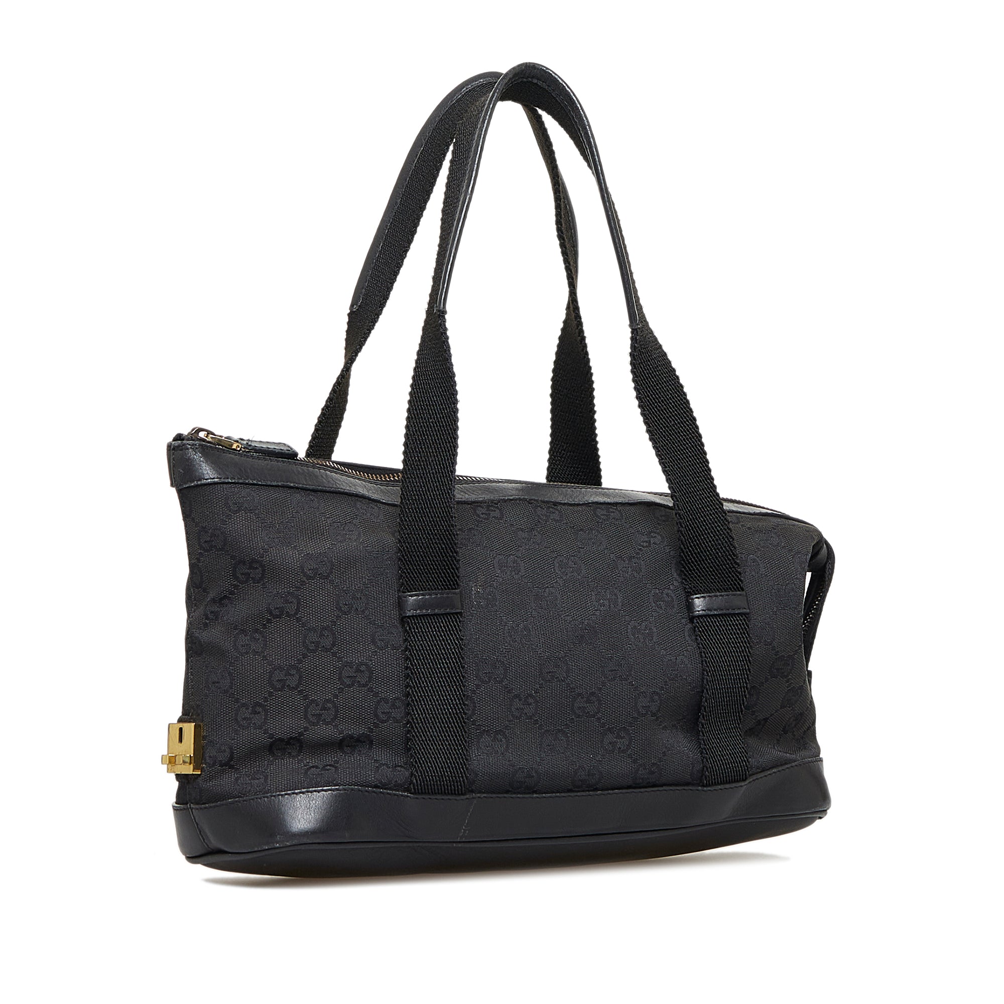 Black Gucci GG Canvas Handbag – Designer Revival