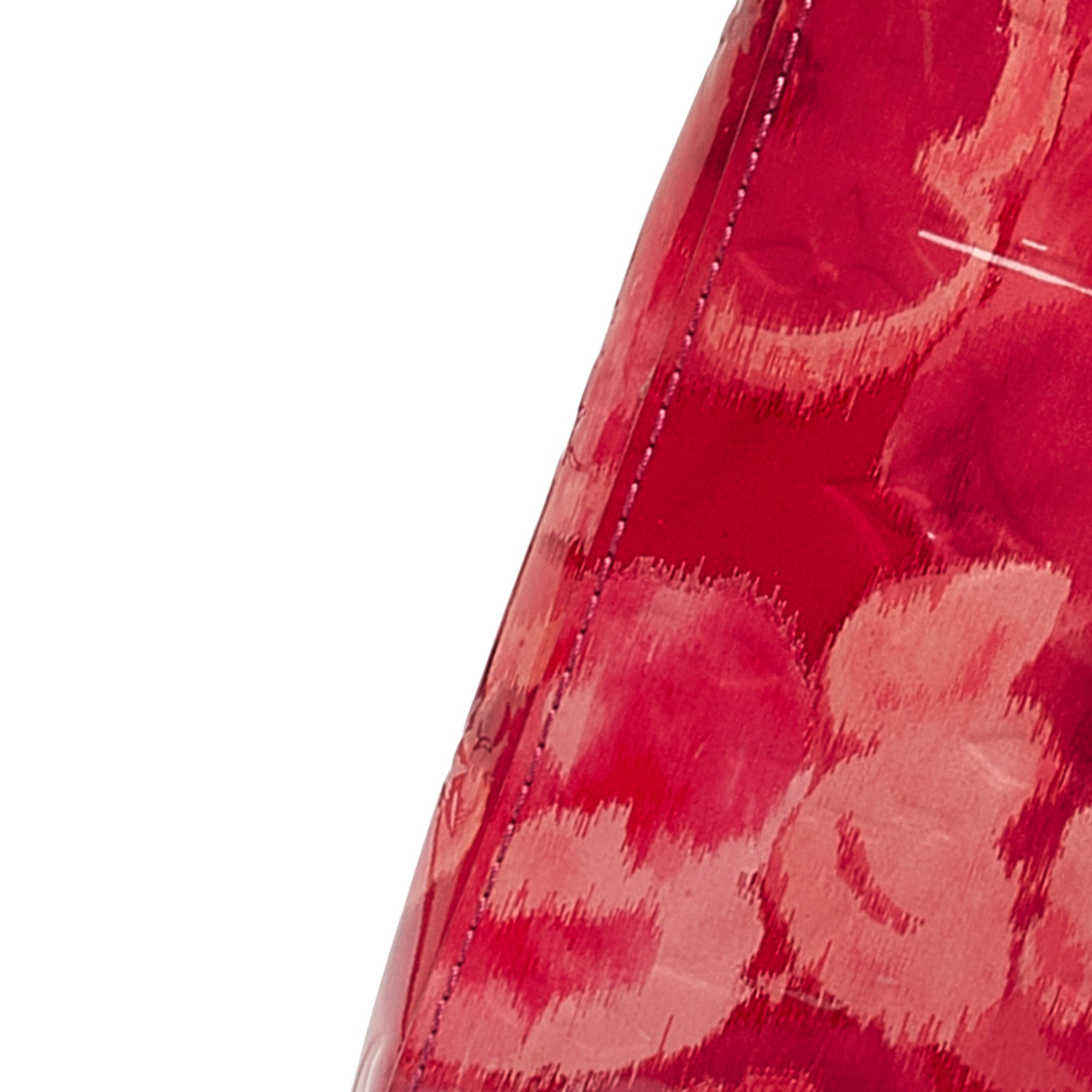 Red Louis Vuitton Vernis Ikat Catalina BB Handbag – Designer Revival
