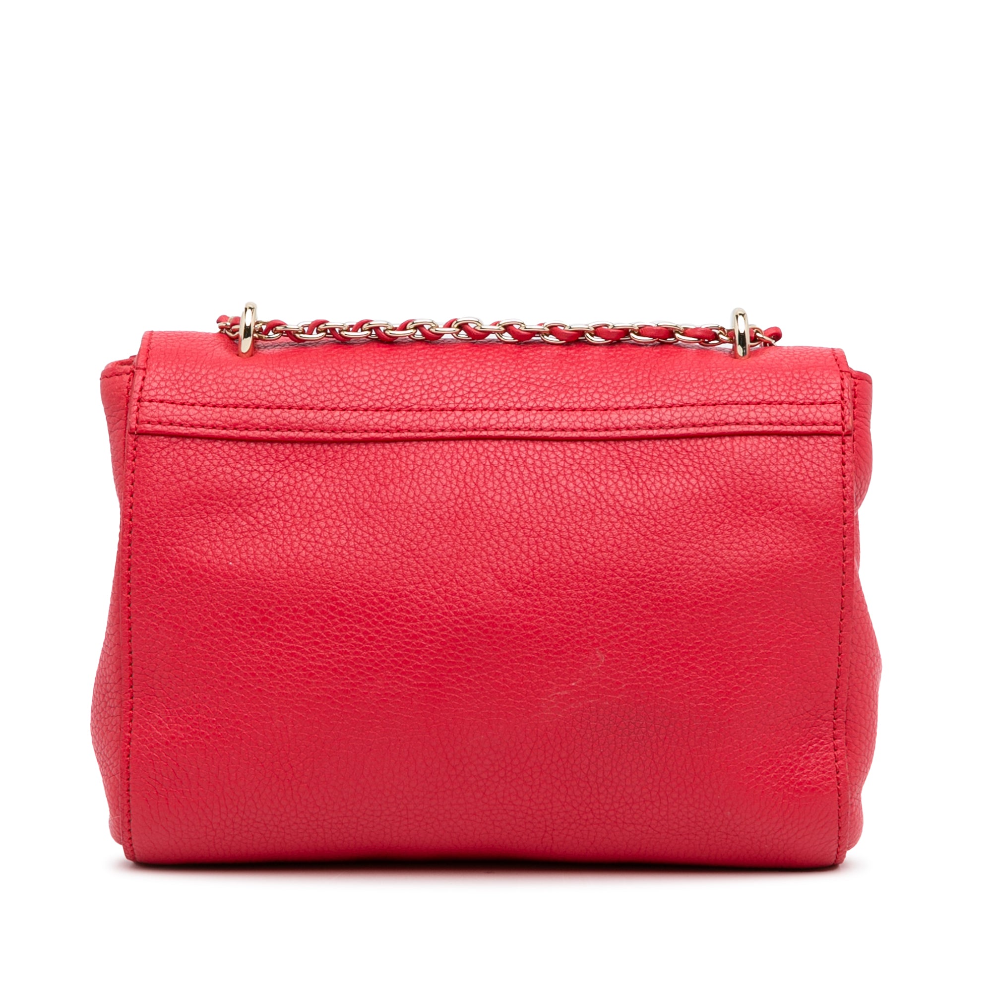 Mulberry Red Leather Lily Crossbody Bag - AGL1921 – LuxuryPromise