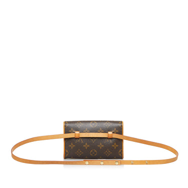 Brown Louis Vuitton Monogram Summer Trunks Pochette Crossbody Bag –  Designer Revival