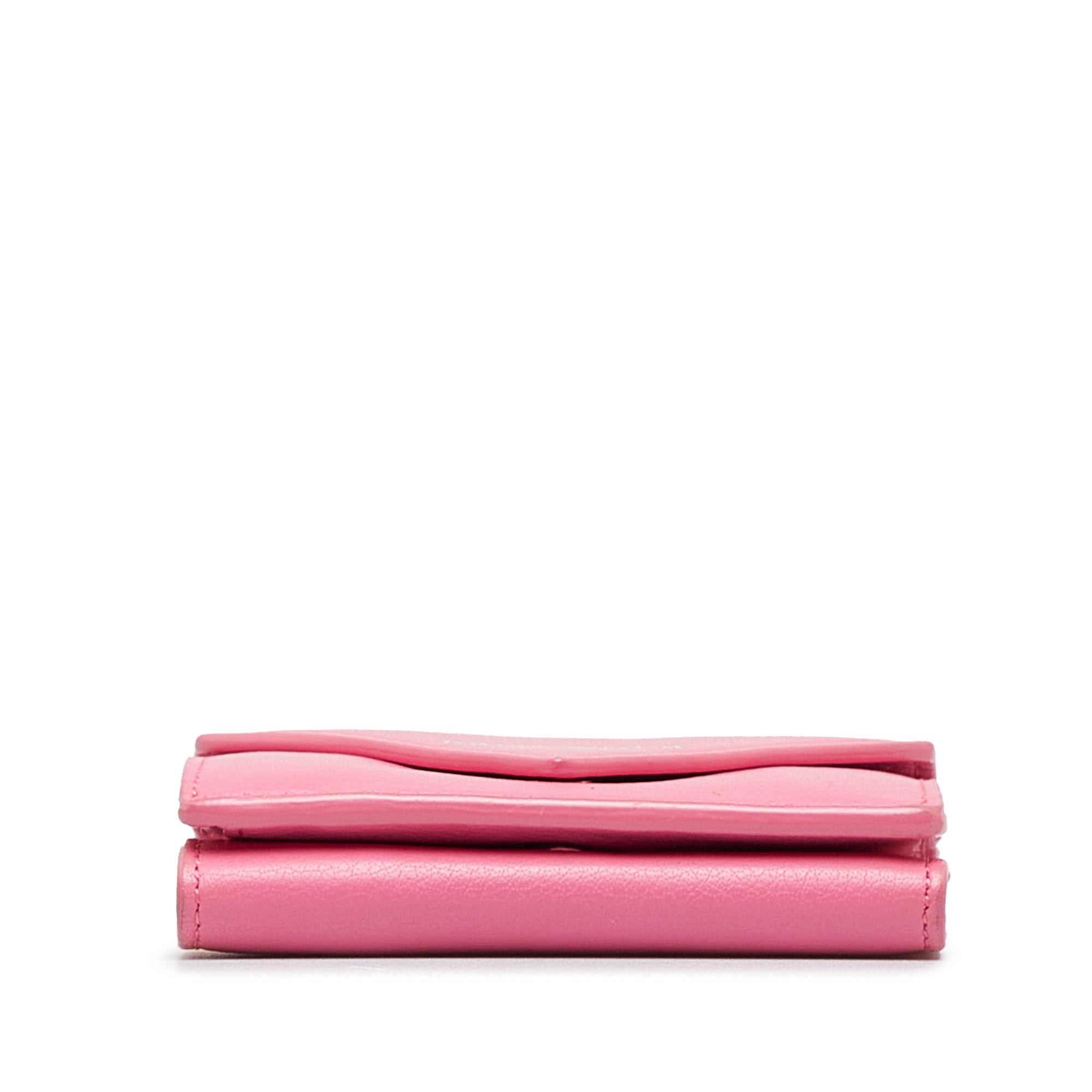 Pink Balenciaga Mini Papier Wallet – Designer Revival