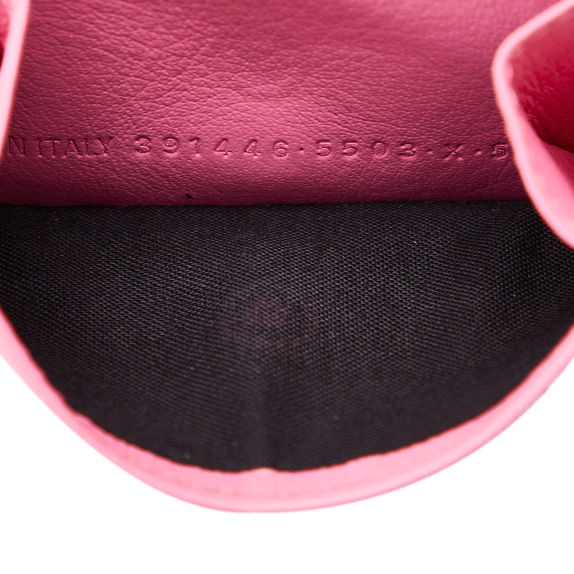Pink Balenciaga Papier Leather Compact Wallet – Designer Revival