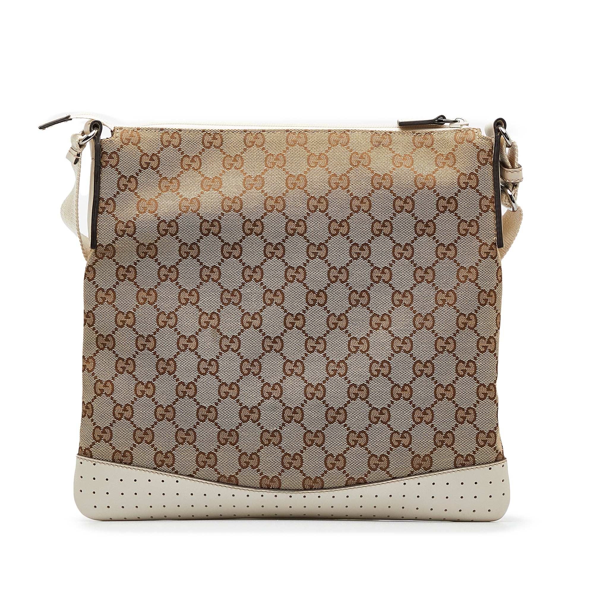 Brown Gucci GG Canvas Crossbody