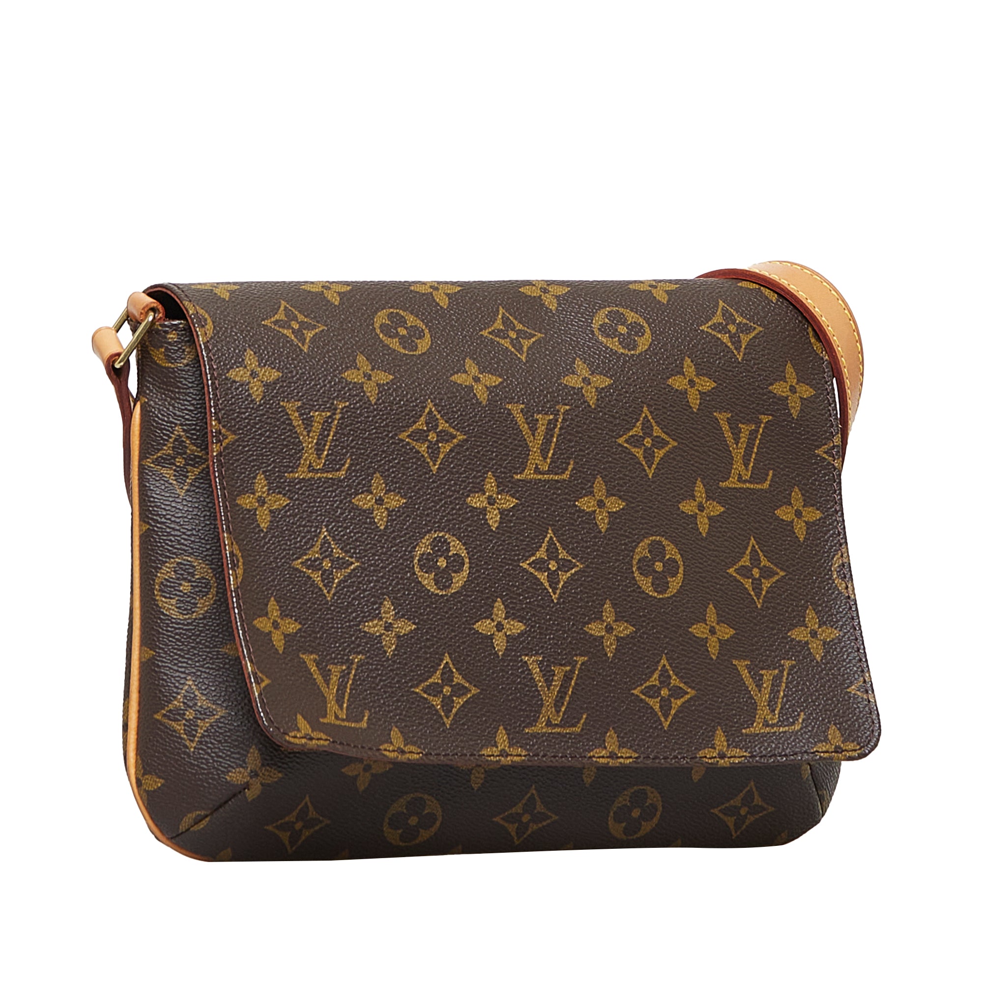 Louis Vuitton Vintage Brown Monogram Musette Tango Short Strap Shoulder Bag, Best Price and Reviews