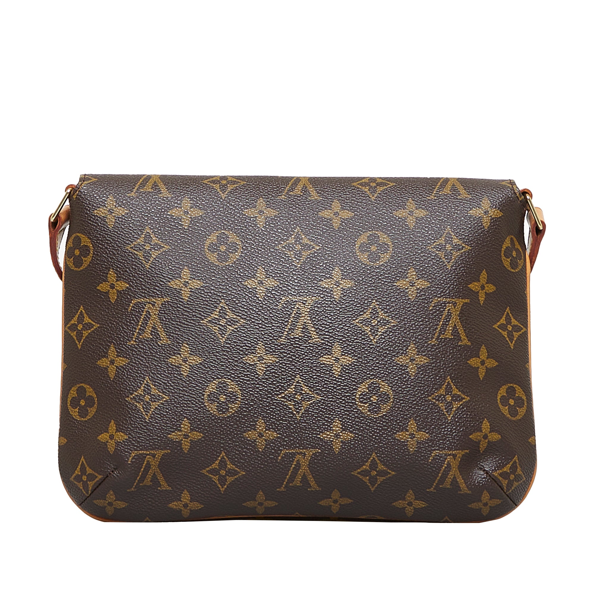 Louis Vuitton Monogram Musette Tango Short Strap Crossbody Bag Brown  ref.738147 - Joli Closet