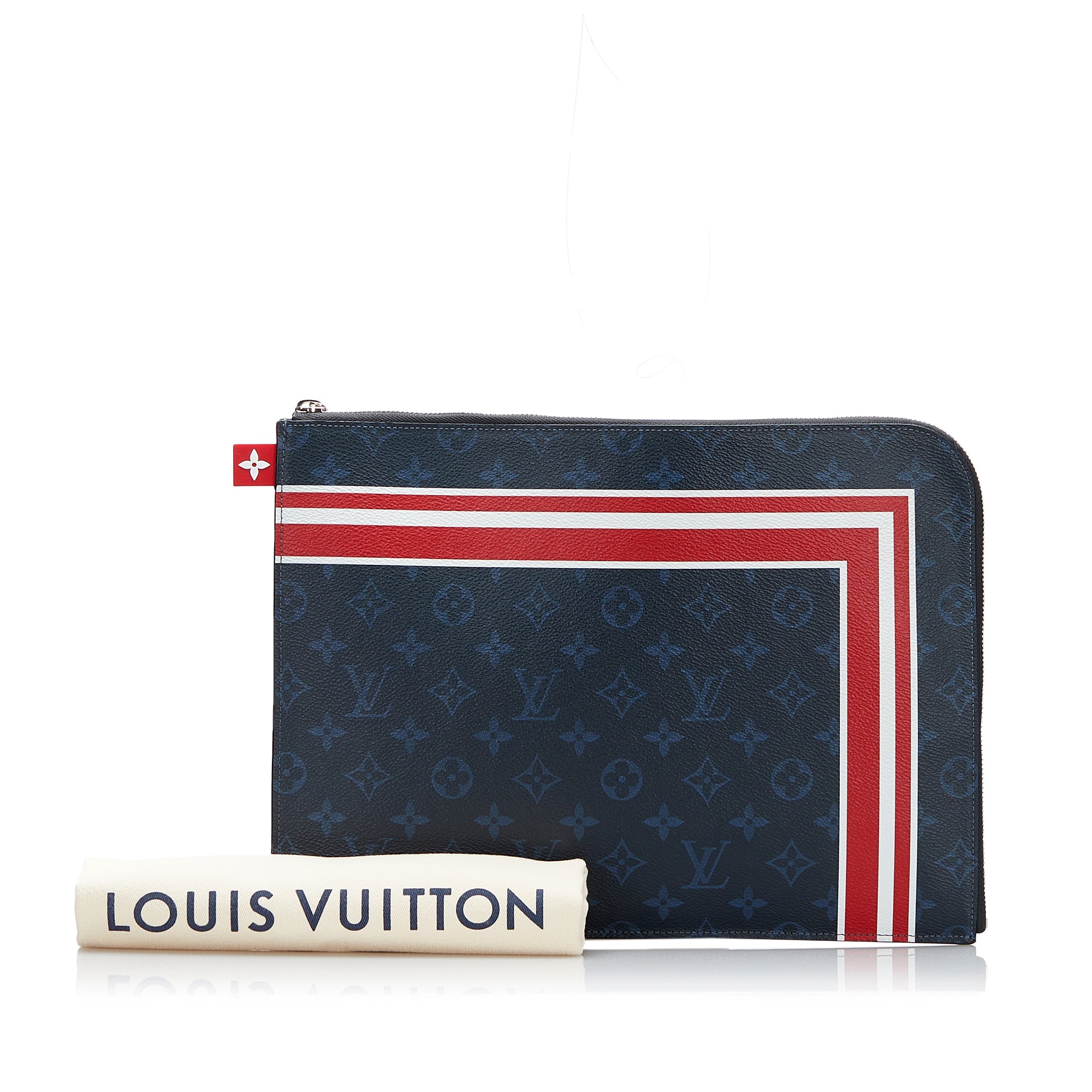Louis Vuitton Cobalt Monogram Striped Pochette Jour GM Canvas And Silver  Tone Hardware Available For Immediate Sale At Sotheby's