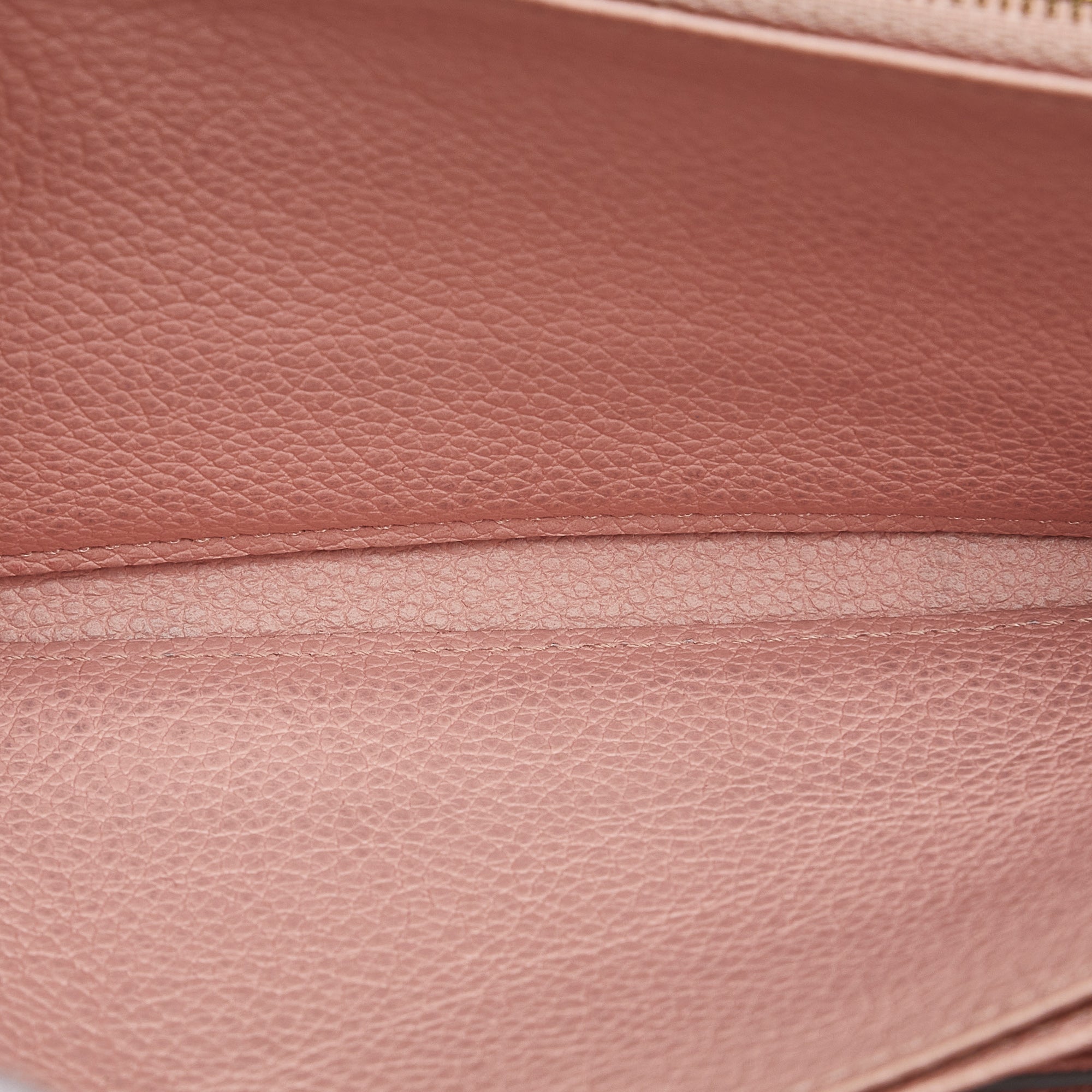 Pink Louis Vuitton Monogram Empreinte Zippy Wallet – Designer Revival