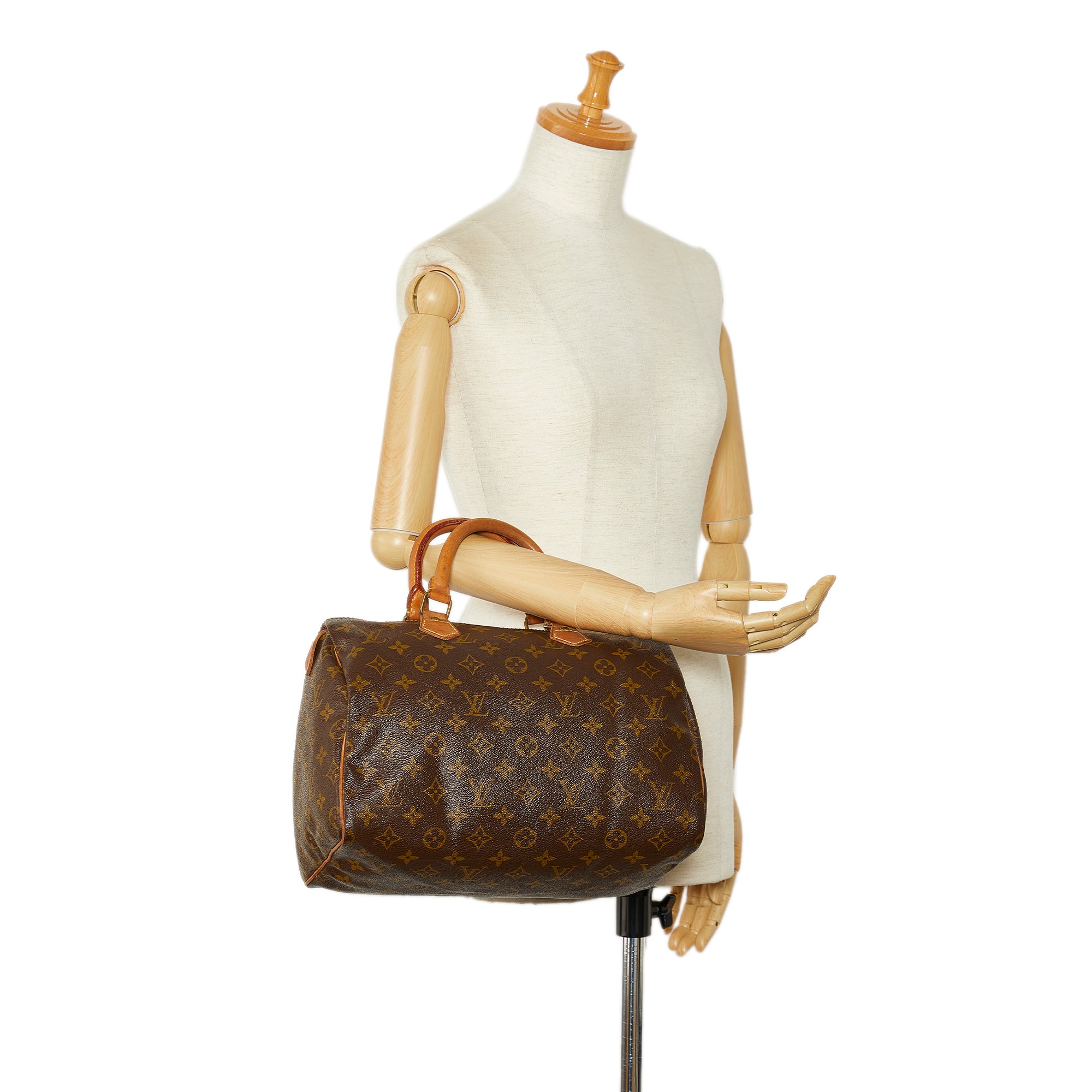 RvceShops Revival  Brown Louis Vuitton Monogram Speedy 30 Boston