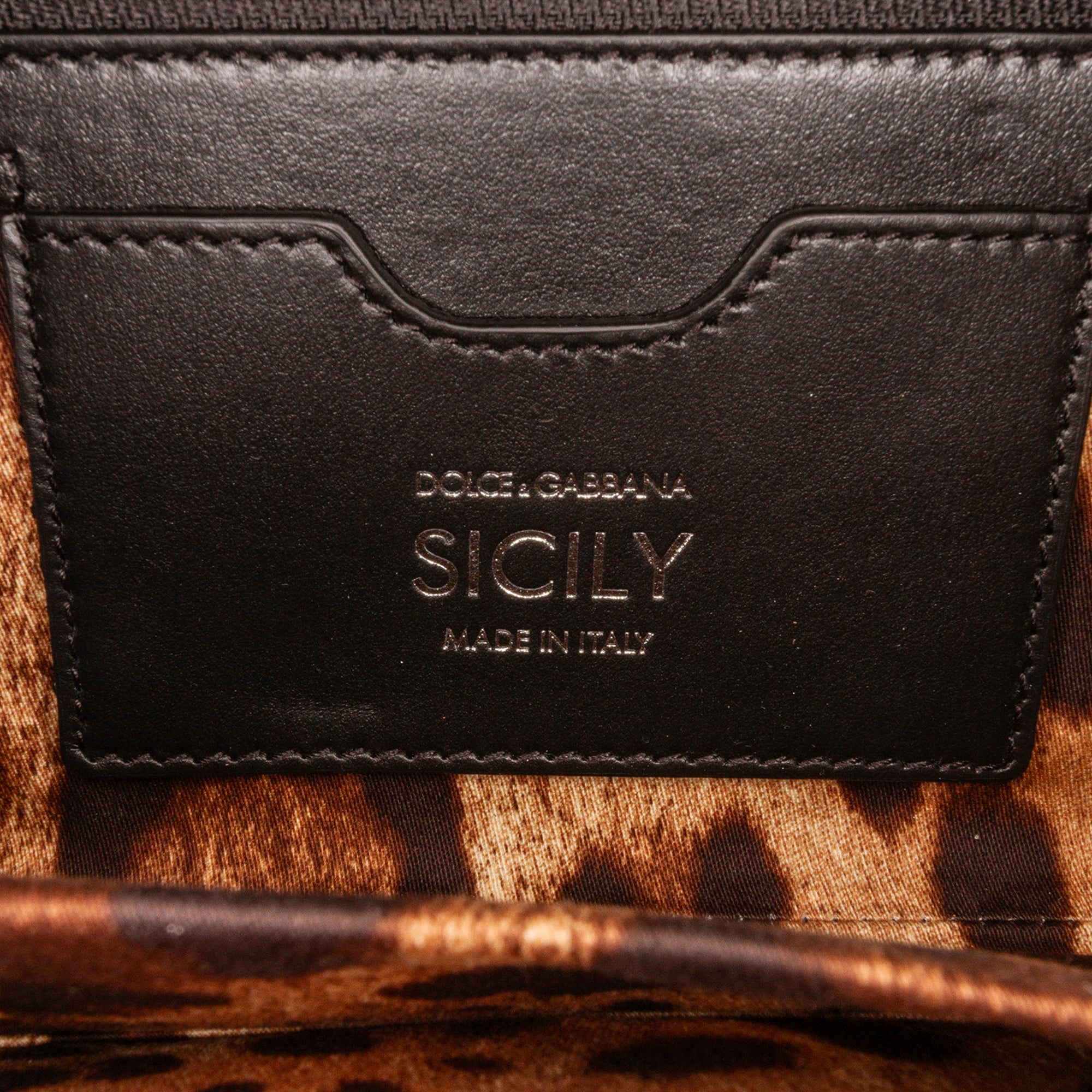 Yellow Dolce&Gabbana Miss Sicily Leather Satchel – Designer Revival