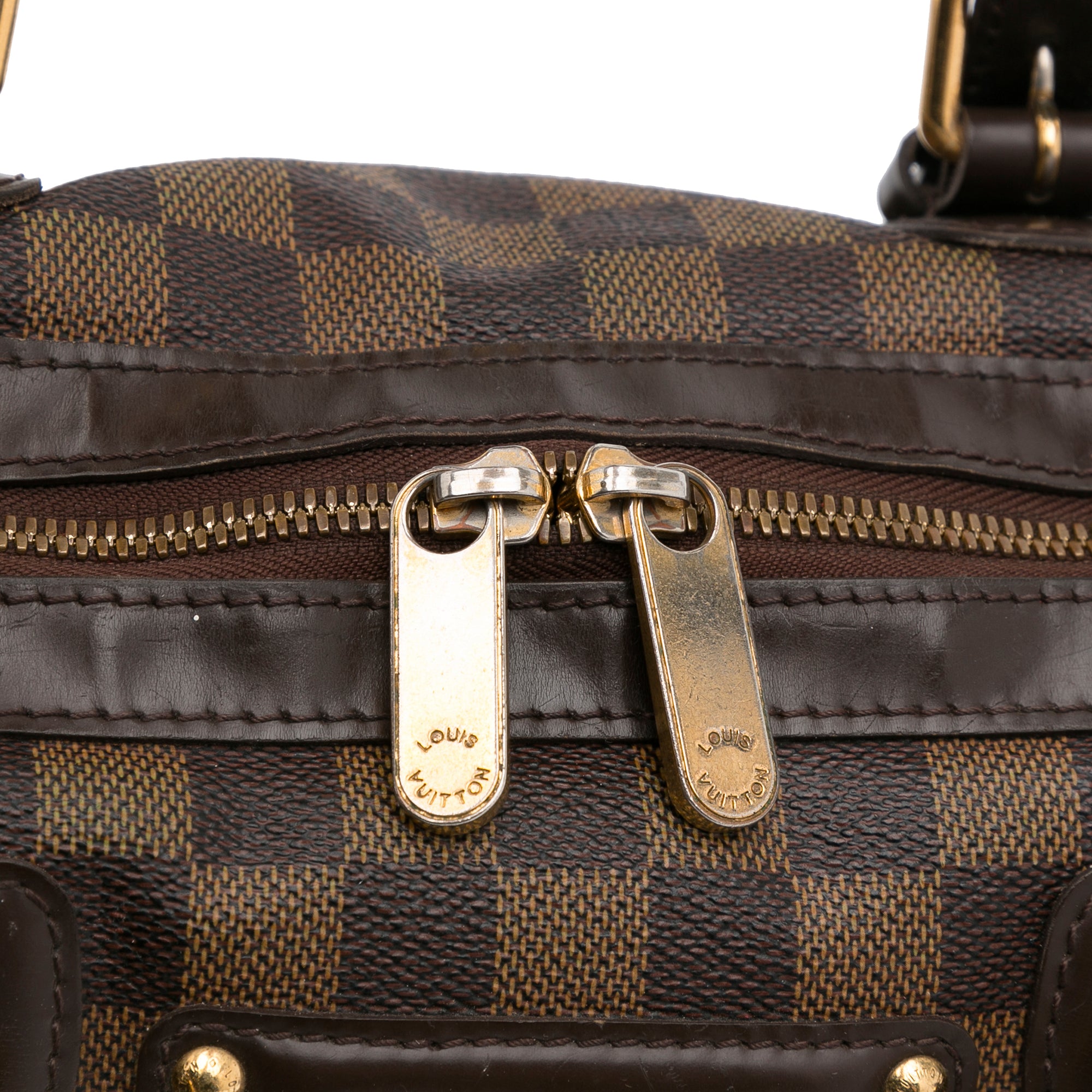 Louis Vuitton Damier Ebene Berkeley Handle Bag - Brown Handle Bags