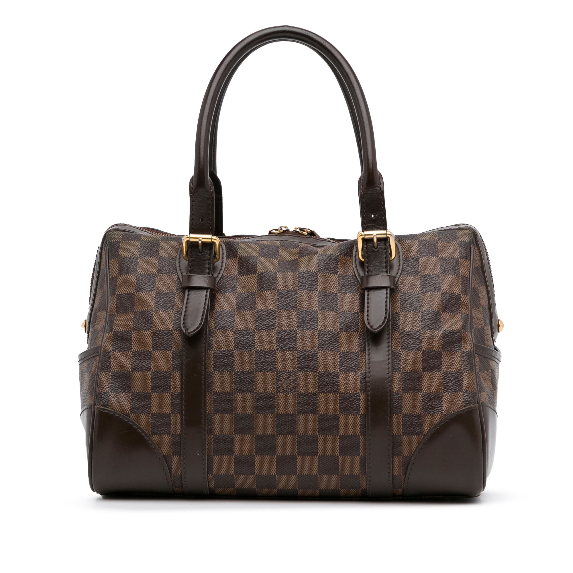 The Louis Vuitton Berkeley is like a Speedy 30 with additional details