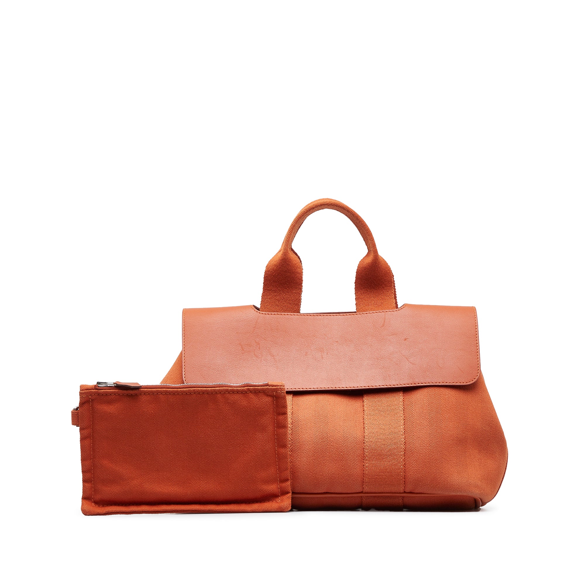 Hermes Valparaiso Bag Toile and Leather GM - ShopStyle