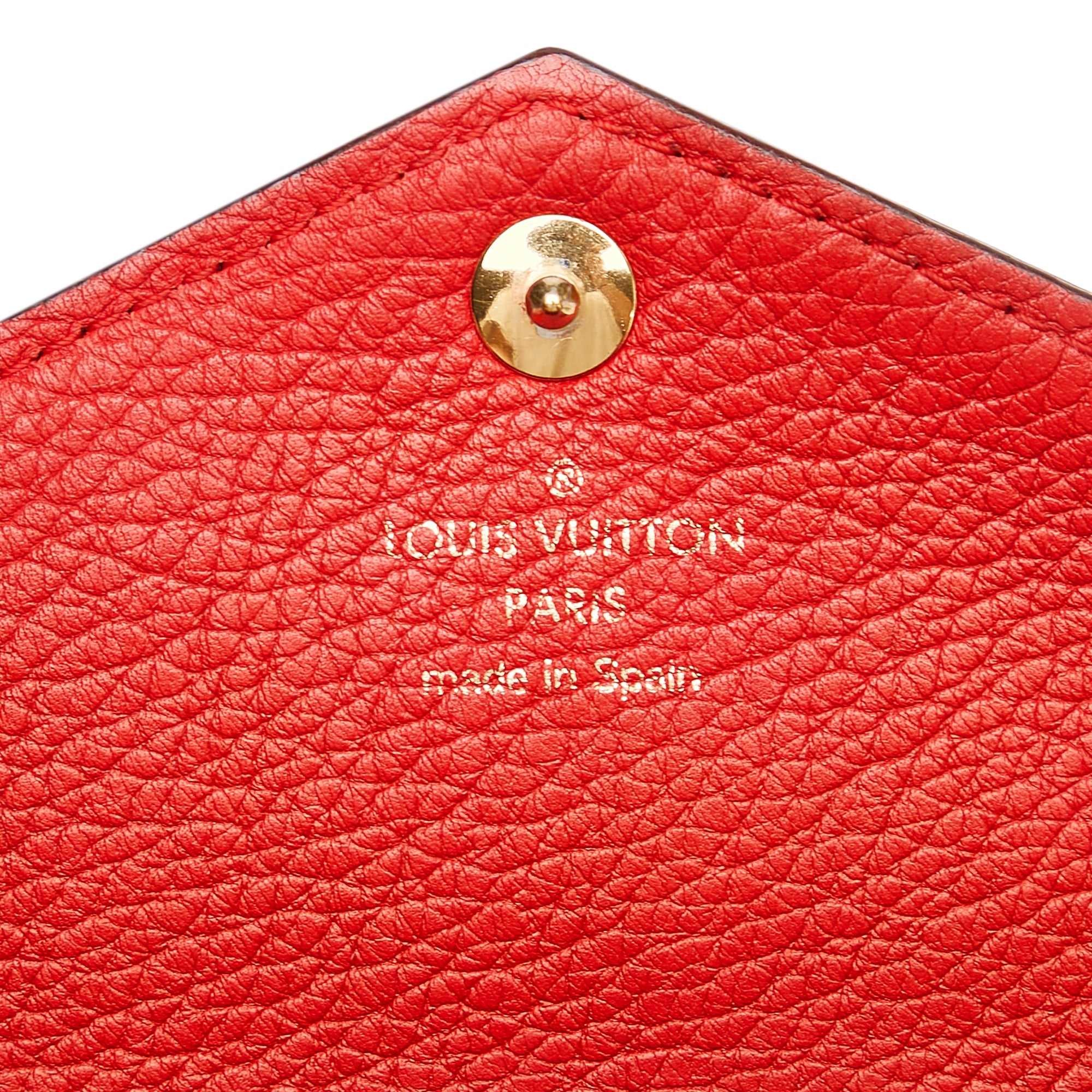 Red Louis Vuitton Double V Wallet Long Wallets, AmaflightschoolShops  Revival