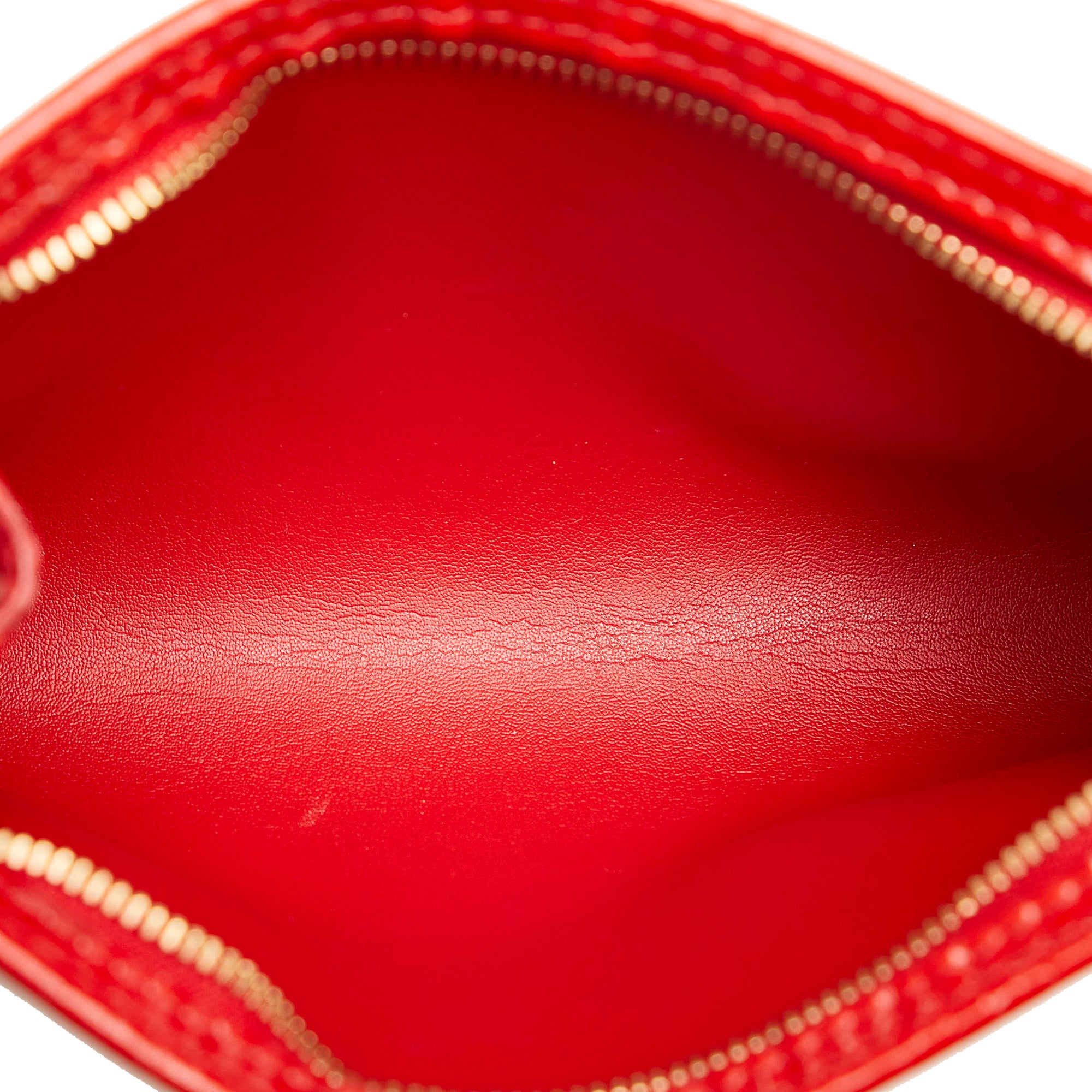 Red Louis Vuitton Vernis Petit Bucket – Designer Revival