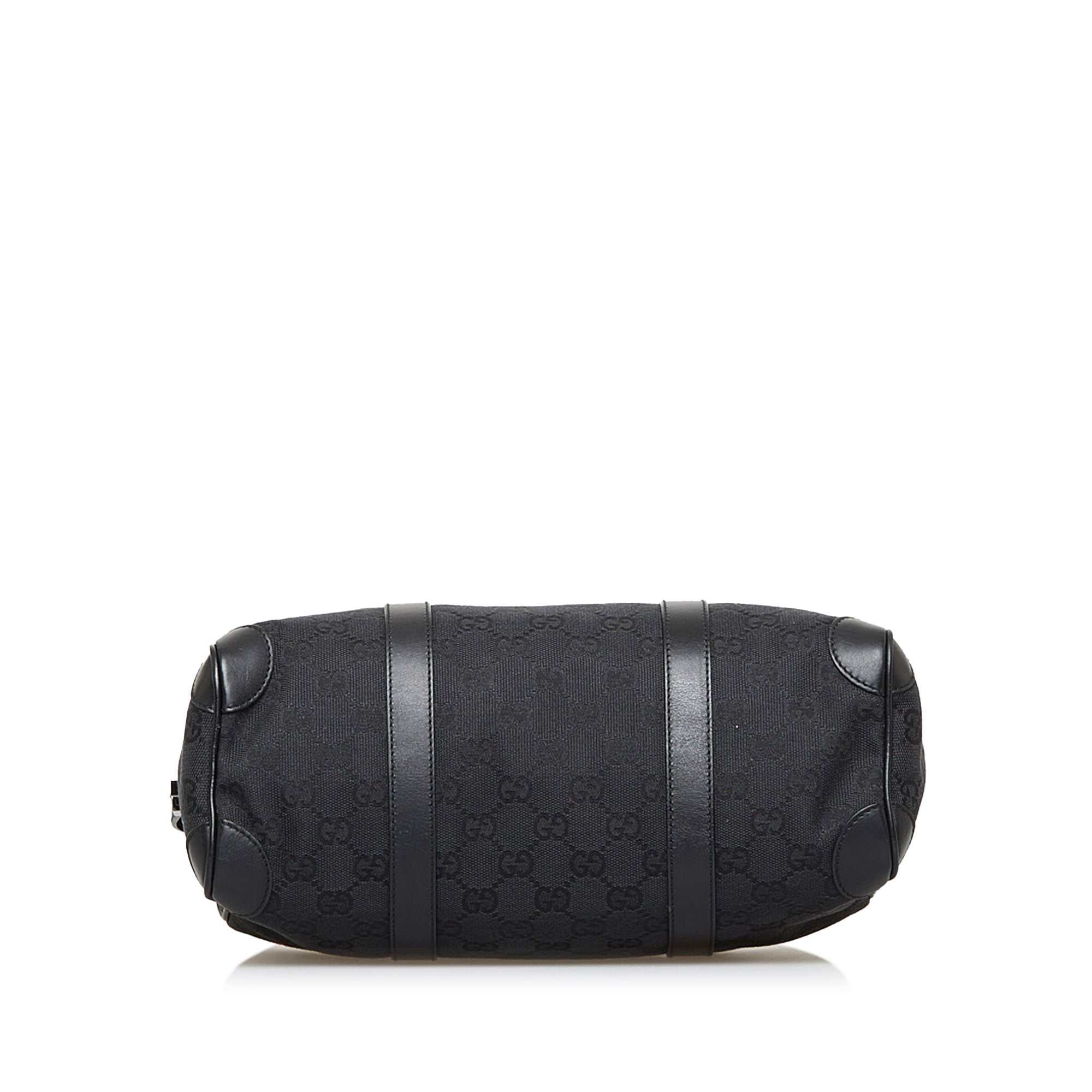 Black Gucci GG Canvas Boston – Designer Revival