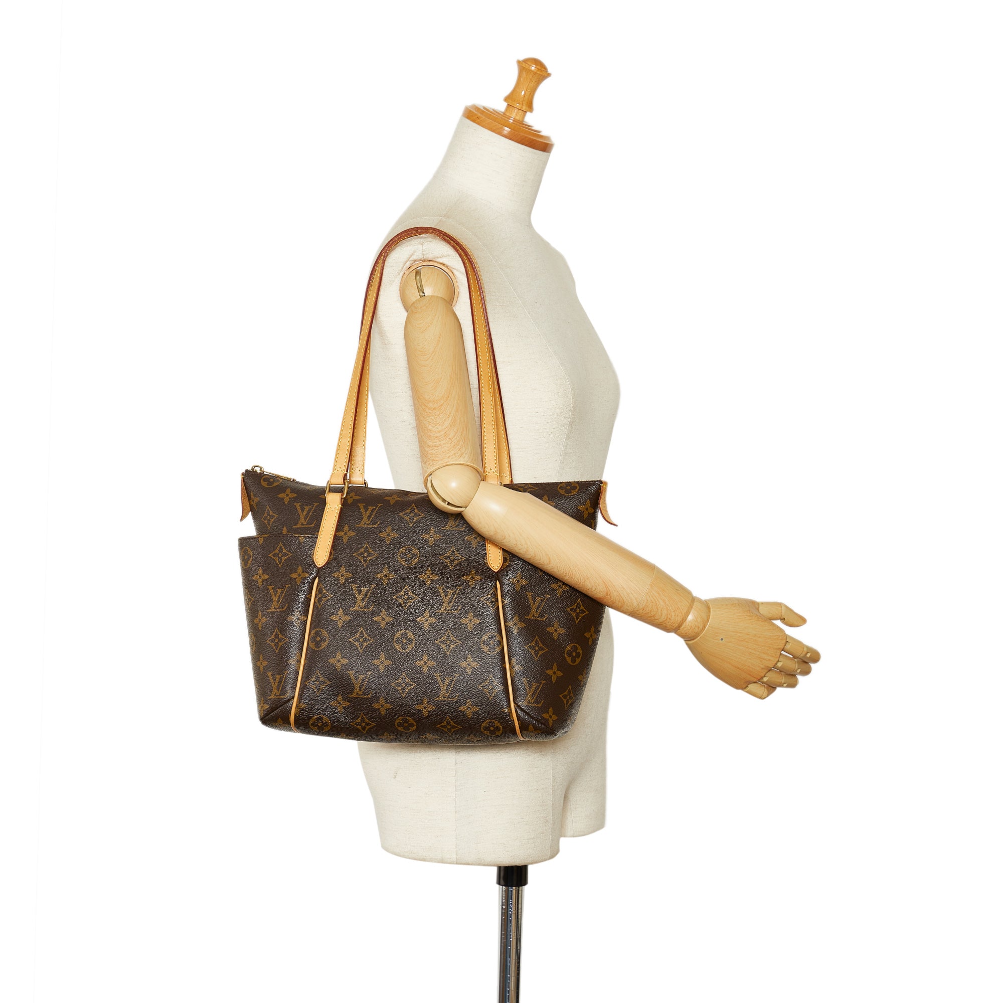 RvceShops Revival, Brown Louis Vuitton Monogram Totally PM Tote Bag