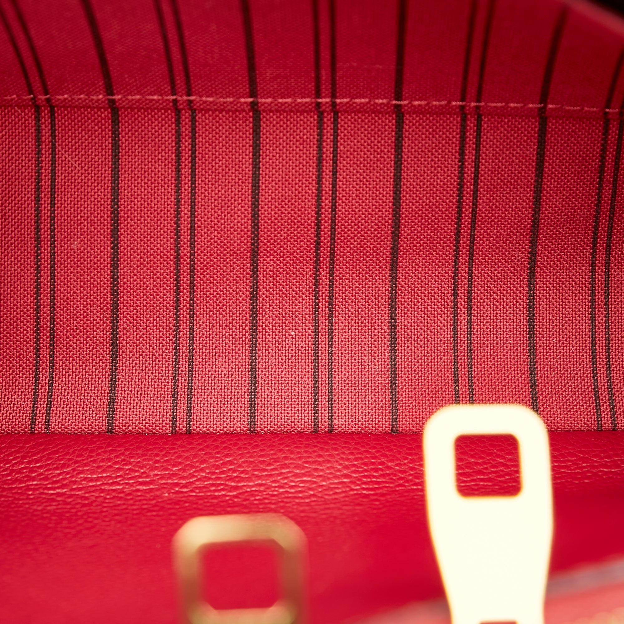 Louis Vuitton, Bags, Louis Vuitton Montaigne Mm Empreinte Red Leather Bag  Mi445