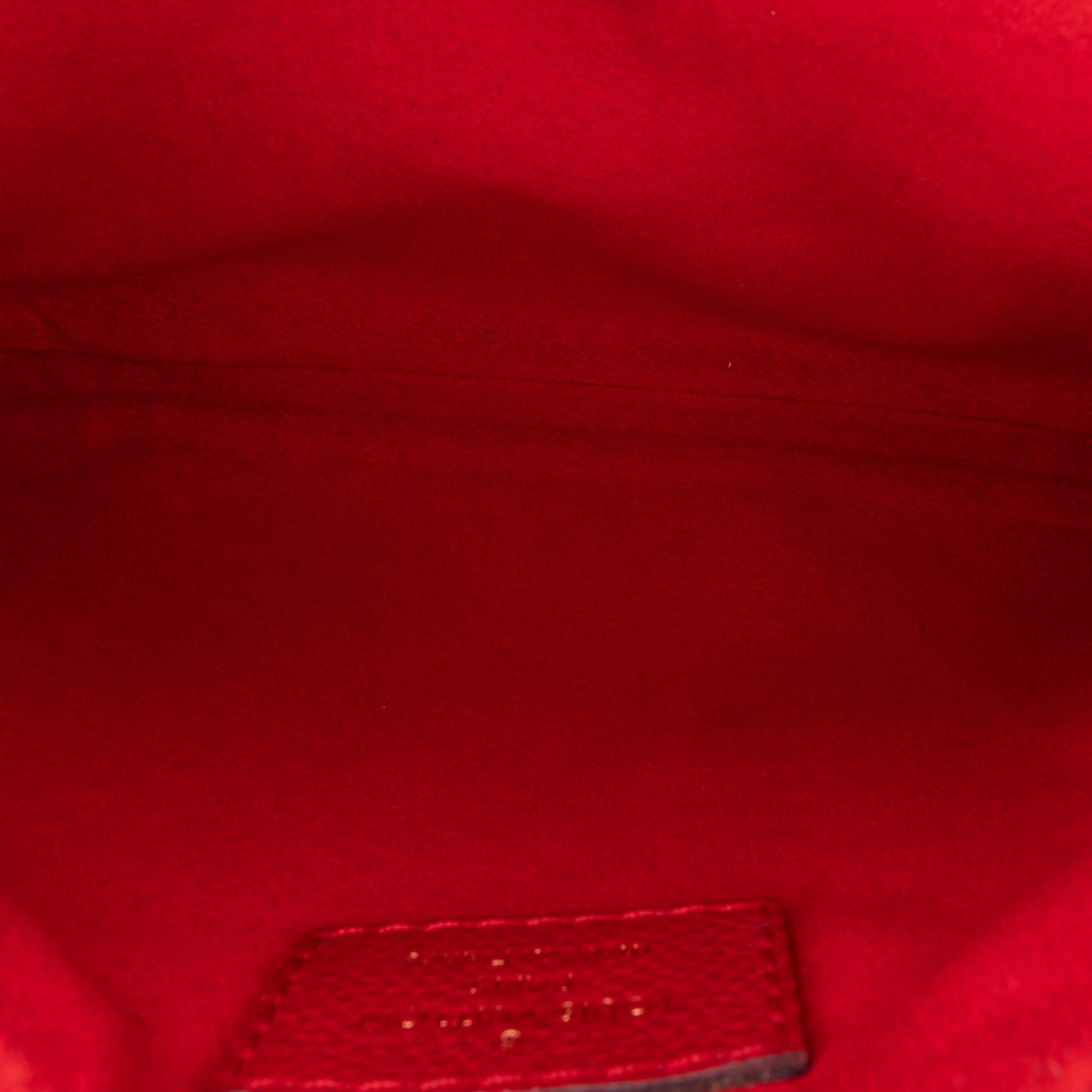 Louis Vuitton Red/Pink fushia Monogram Empreinte Leather Twice Crossbody  HandBag
