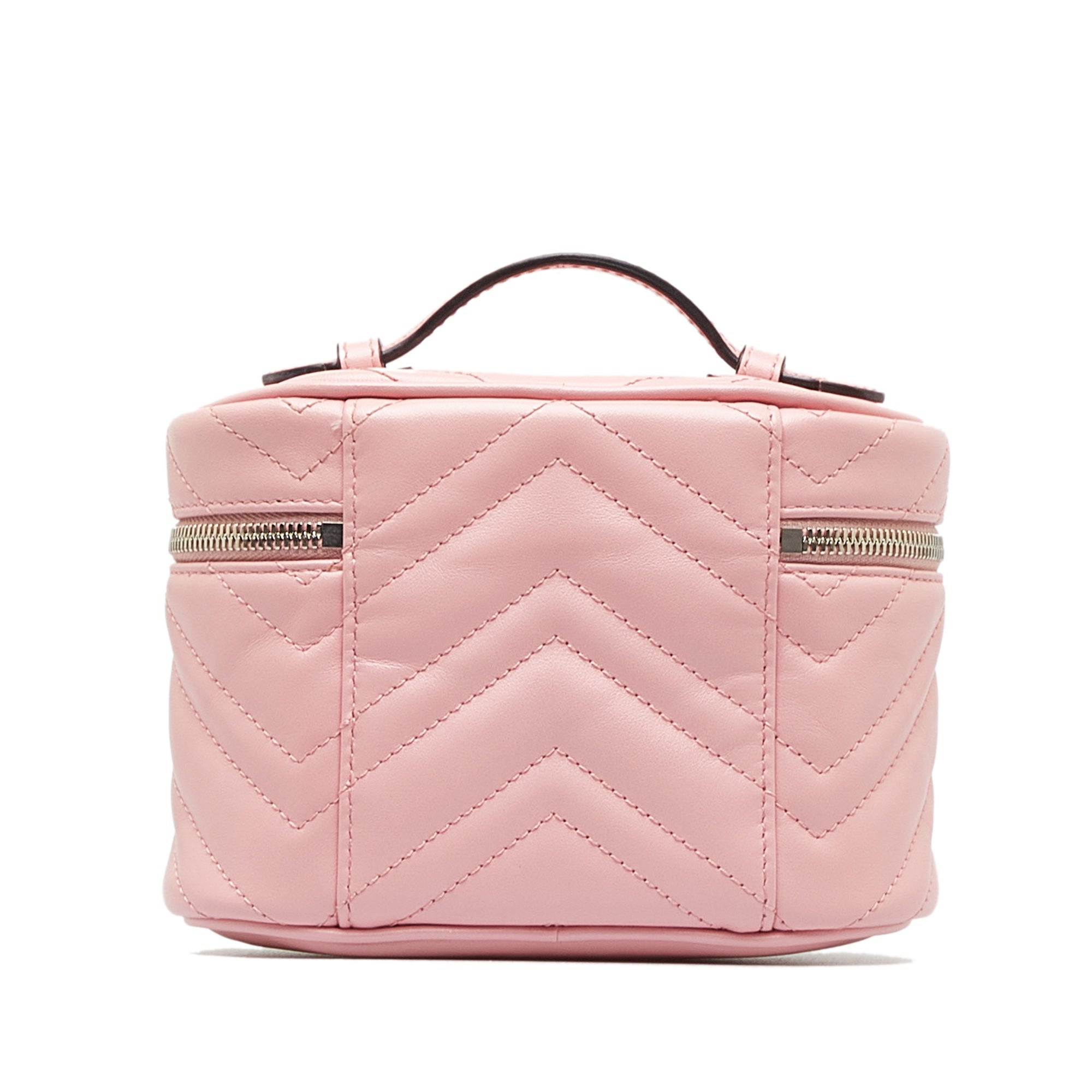 Pink Gucci GG Marmont Matelasse Vanity Bag – Designer Revival