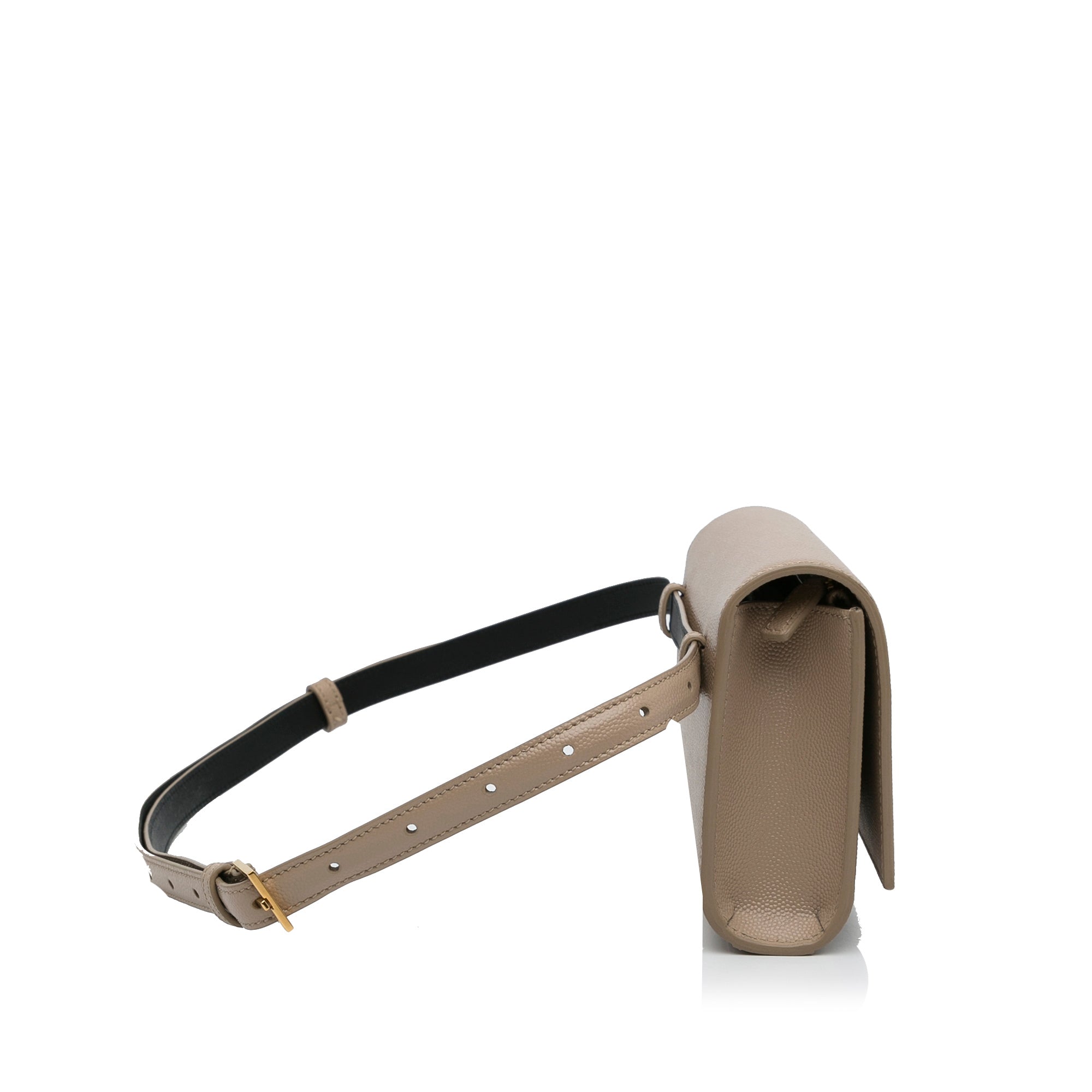 Taupe Saint Laurent Kate Leather Belt Bag – Designer Revival