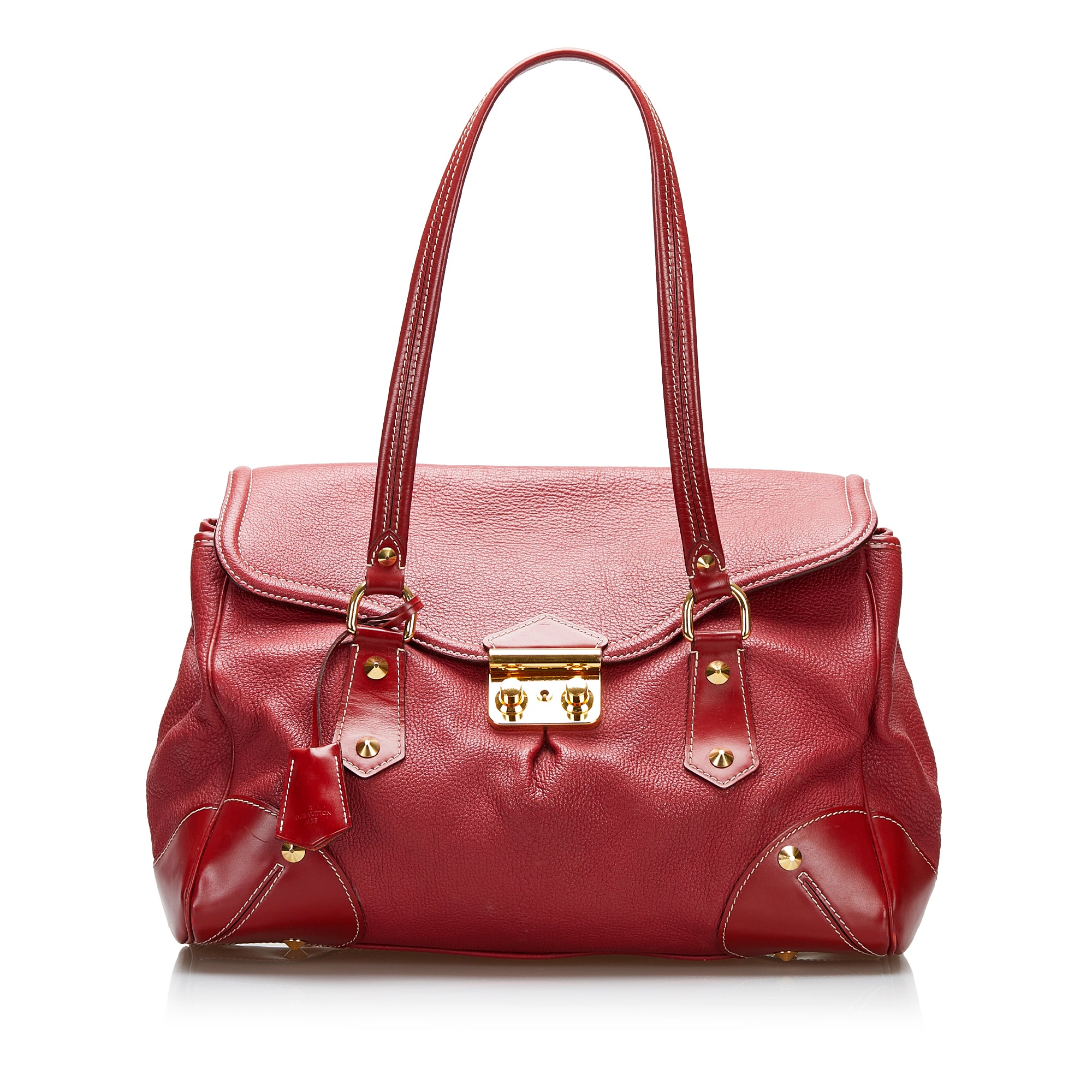 RvceShops Revival, Red Louis Vuitton Suhali L Absolu De Voyage