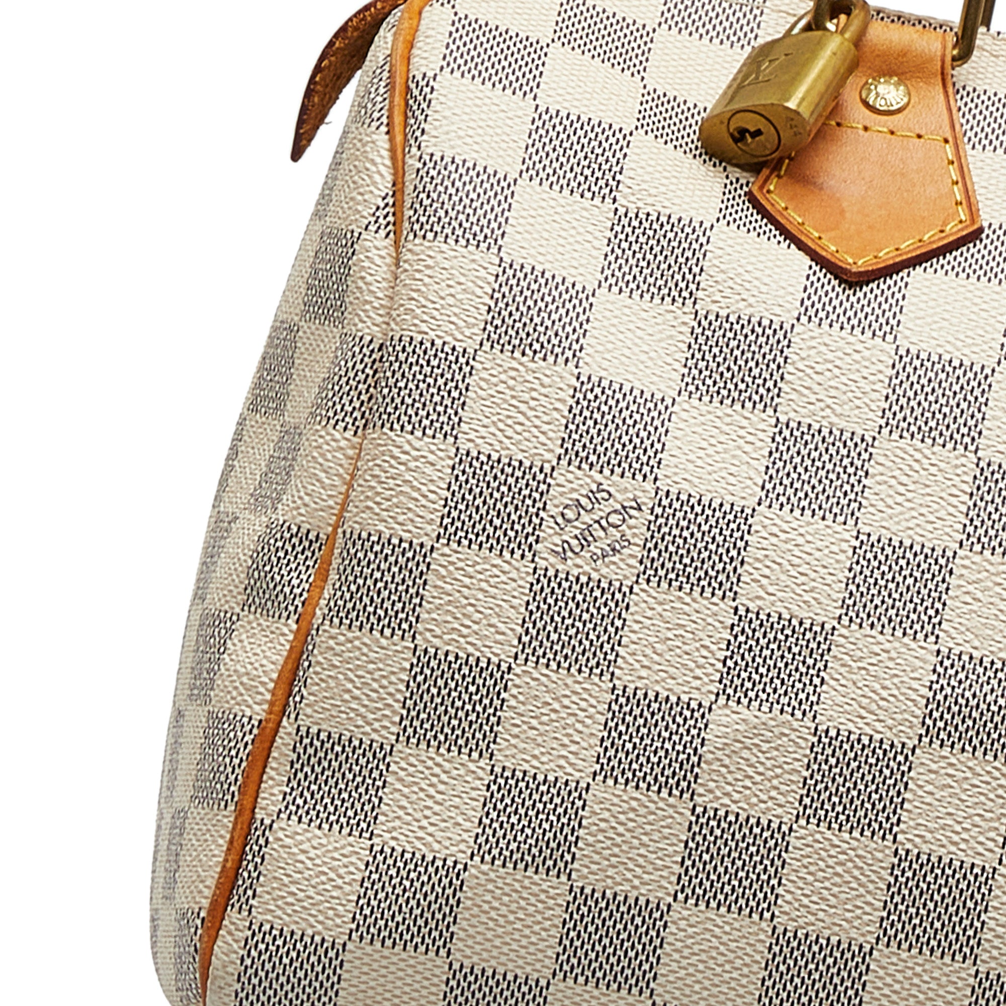 100% Authentic Louis Vuitton Damier Azur Speedy 25 Hand Bag