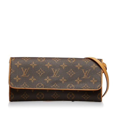 Buy Louis Vuitton Monogram Crosss Body Leather Handles Canvas