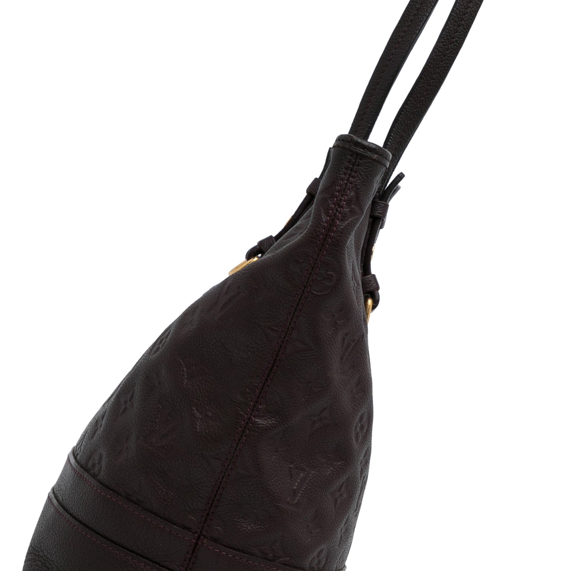 Louis Vuitton Citadine PM Purple Empreinte Leather Shoulder Bag