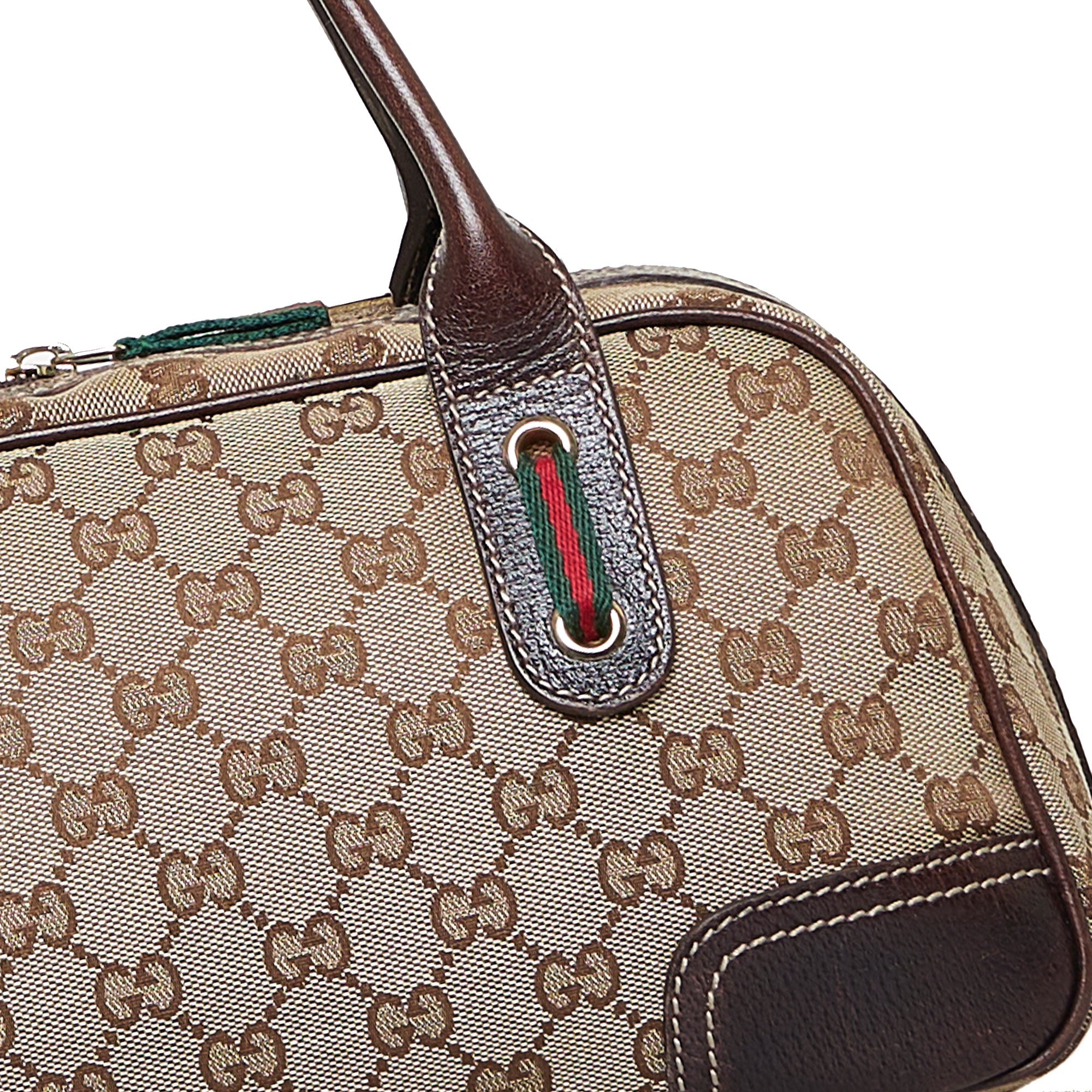 Brown Gucci monogram GG Canvas Princy Shoulder Bag, RvceShops Revival
