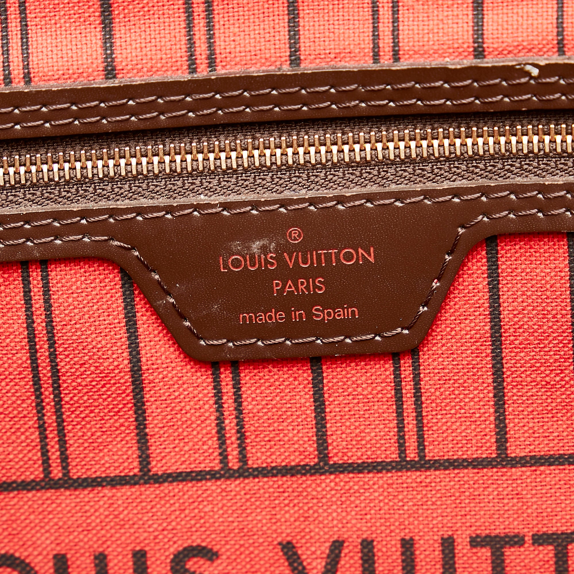Louis Vuitton Damier Ebene Neverfull MM - Brown Totes, Handbags - LOU762967