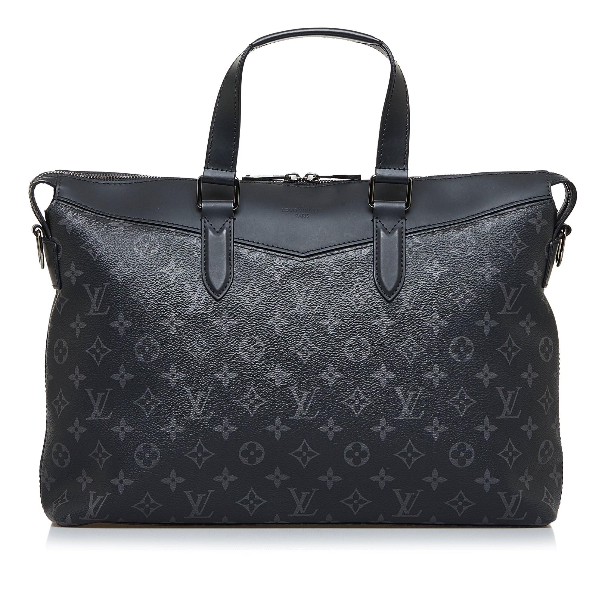 Louis Vuitton Pochette Gange Brown Canvas Clutch Bag (Pre-Owned)