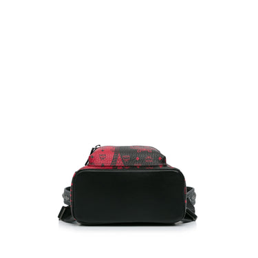 Pink MCM Stark Embossed Leather Backpack – Designer Revival