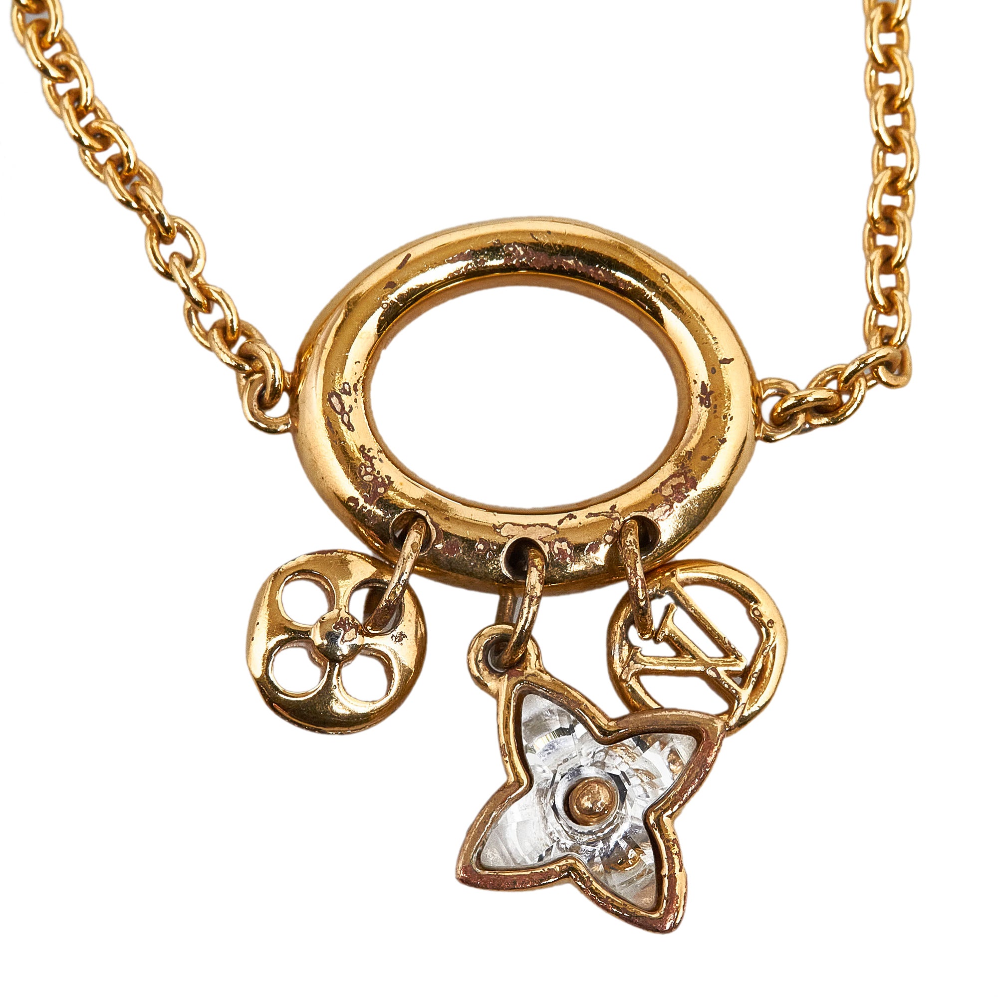 Buy Louis Vuitton Blooming Strass Necklace at