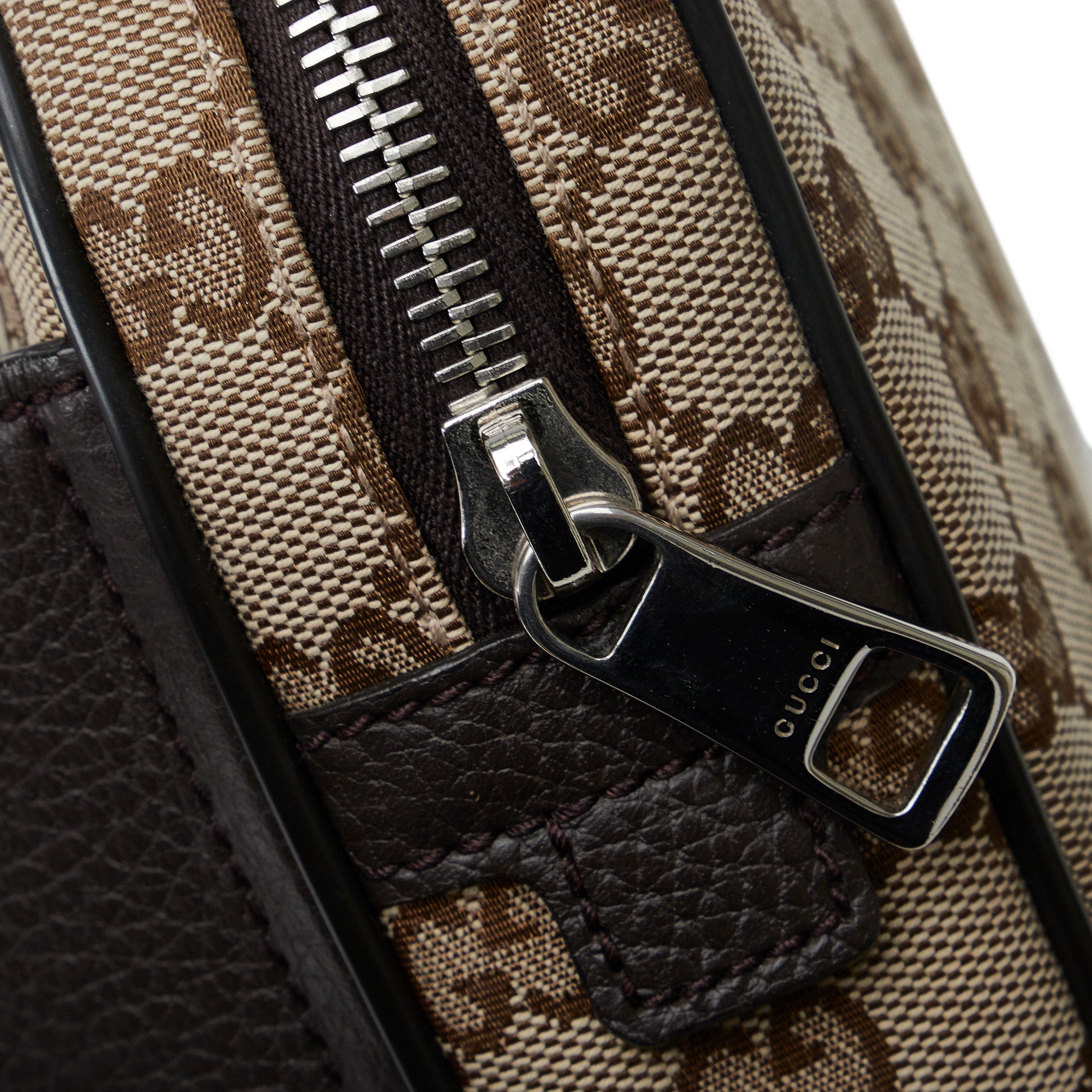 Brown Gucci Jumbo GG Canvas Belt Bag – Designer Revival