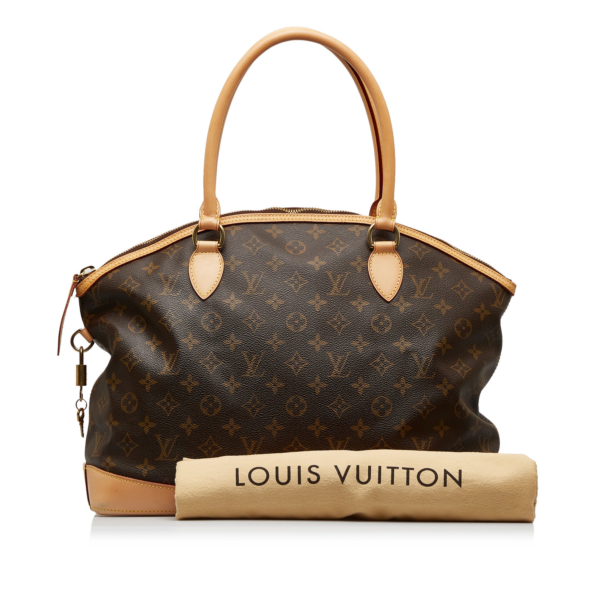 Louis Vuitton Monogram Lockit mm Brown