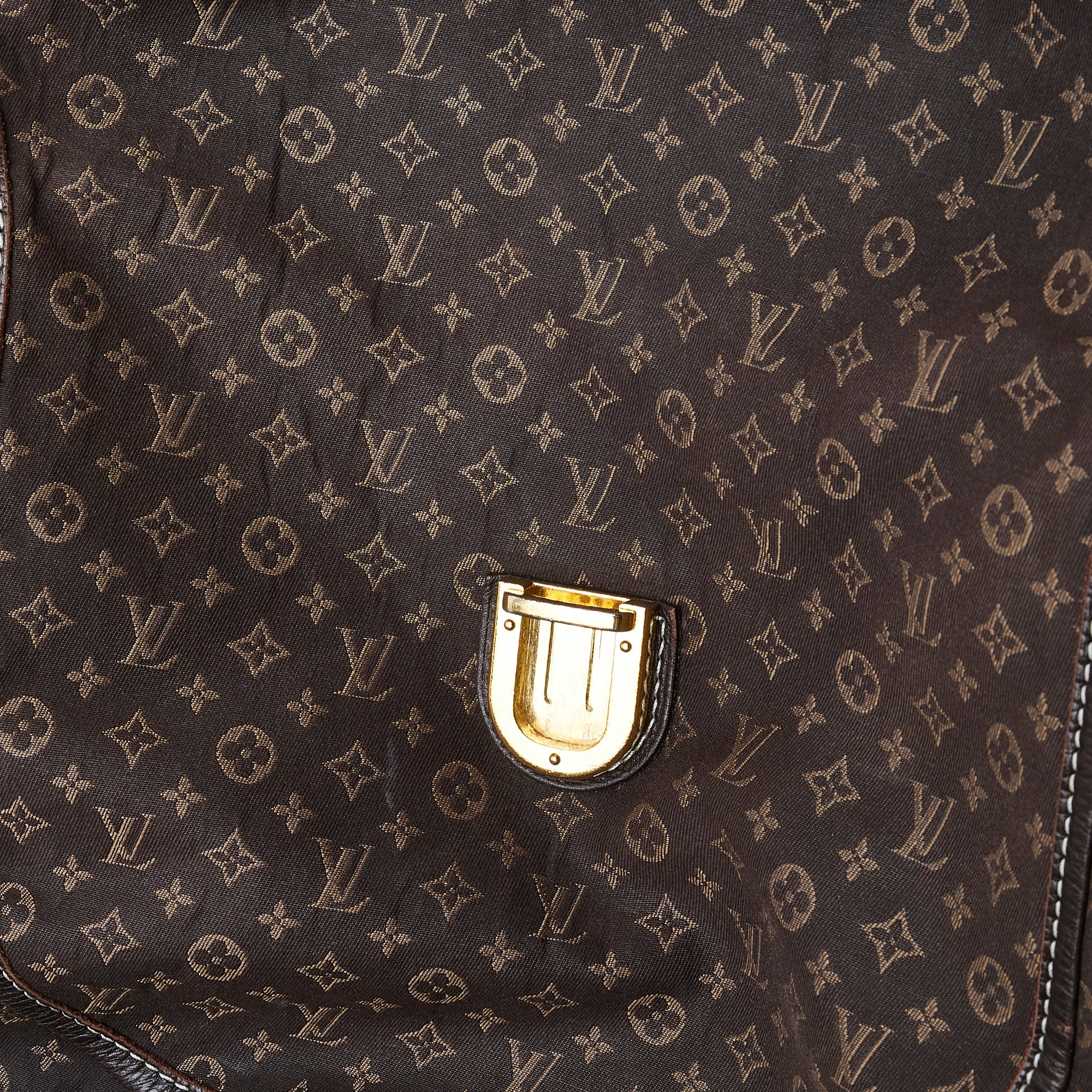 LOUIS VUITTON 2005 LV CUP MONOGRAM MINI LIN TANGIER Brown Tote Bag