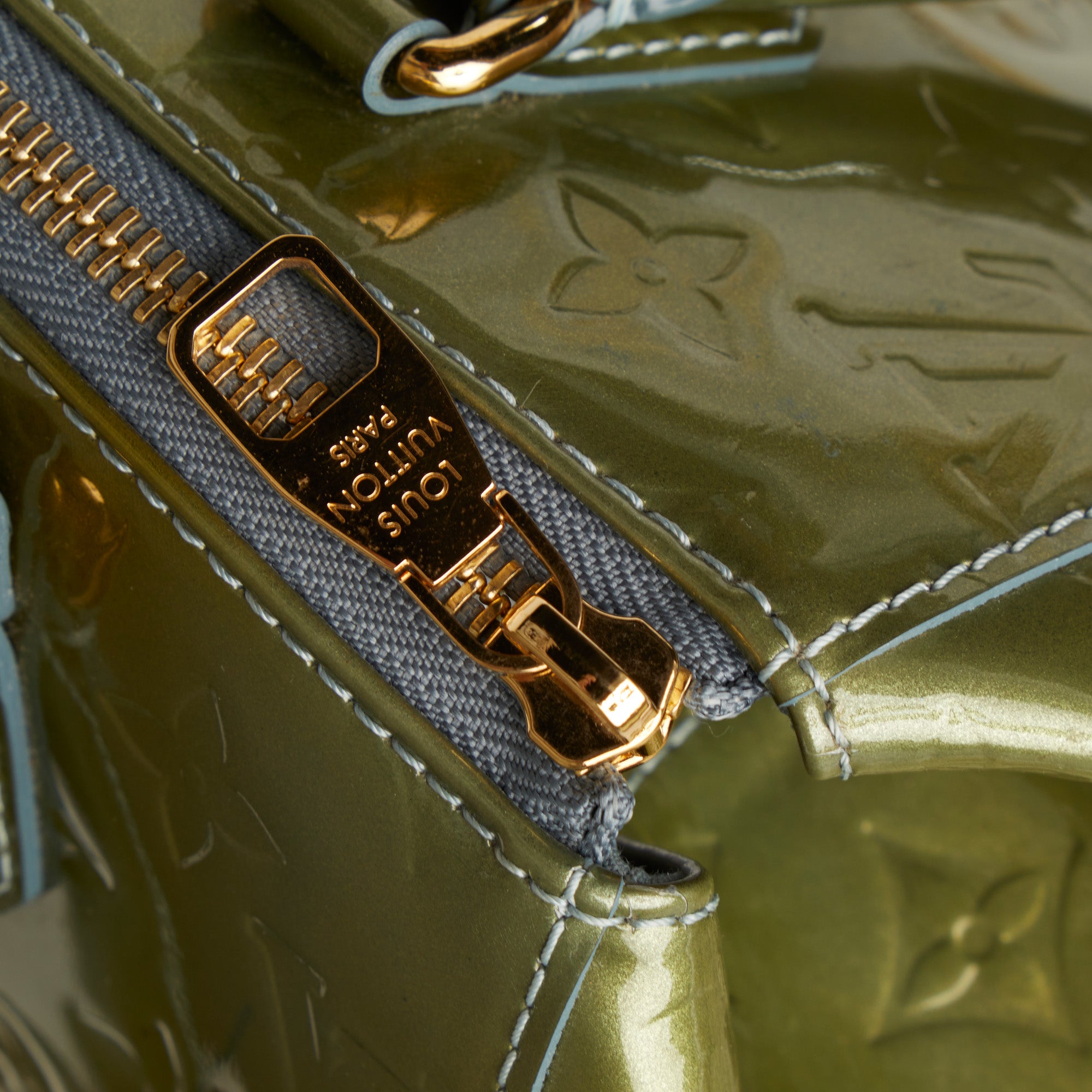 Green Louis Vuitton Monogram Vernis Sherwood PM Shoulder Bag – Designer  Revival