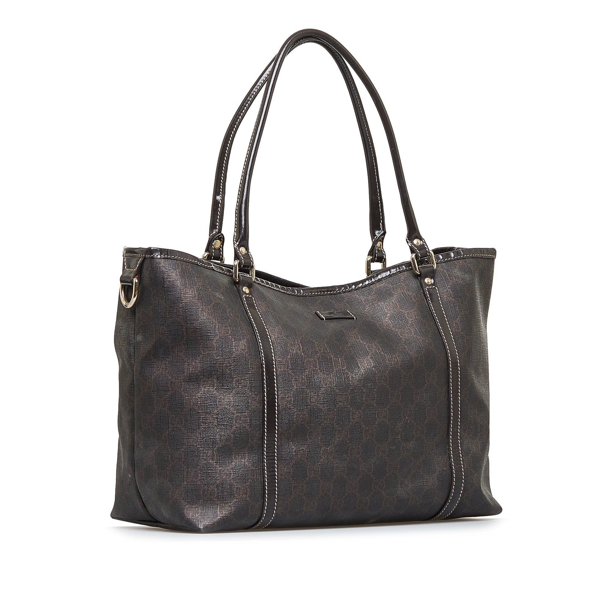Gucci Brown GG Supreme Tote Bag Cloth Cloth ref.987679 - Joli Closet